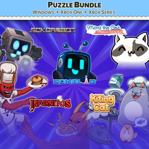 Puzzle Bundle Xbox+PC - HoneyLand, Sokos and Cats! [One,&nbsp;X|S]