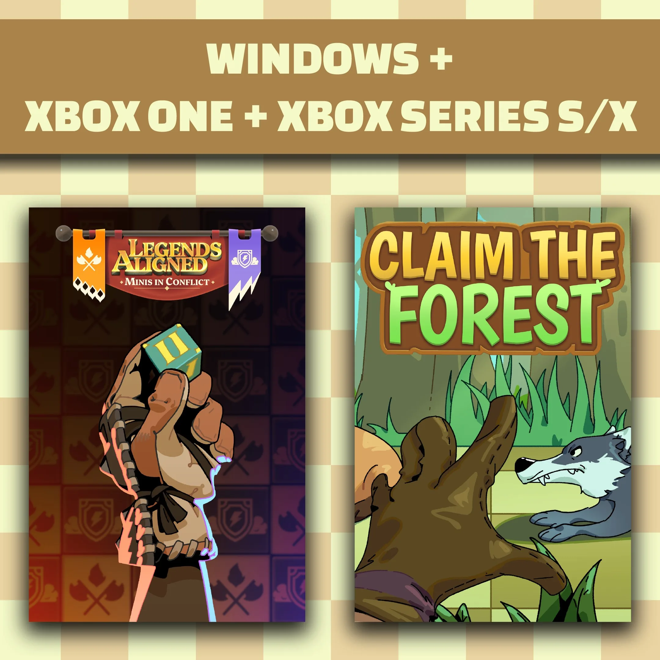 Claim the Forest / Legends Aligned: Minis in Conflict (Bundle) [One,&nbsp;X|S] - изображение 1