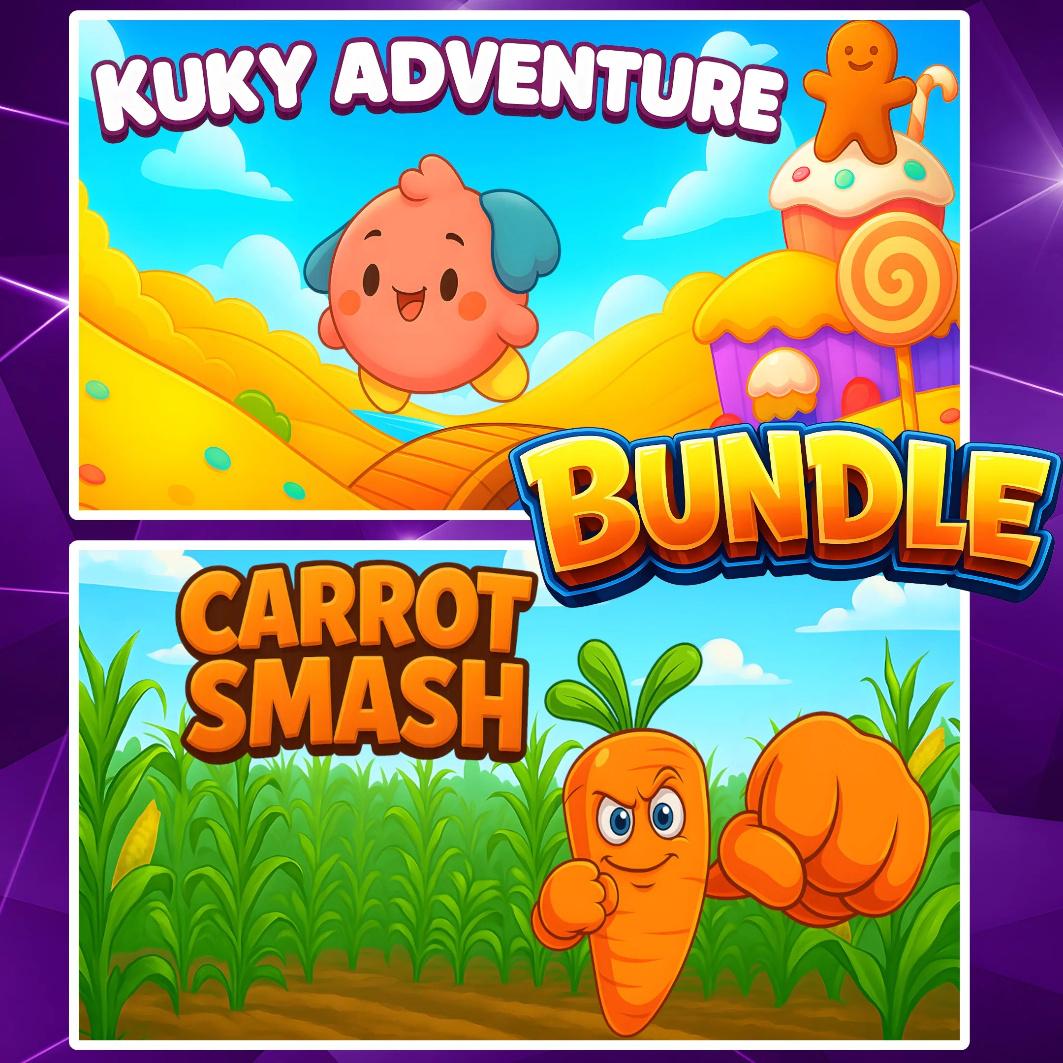 Kuky Adventure + Carrot Smash (Bundle) [One,&nbsp;X|S] - изображение 1