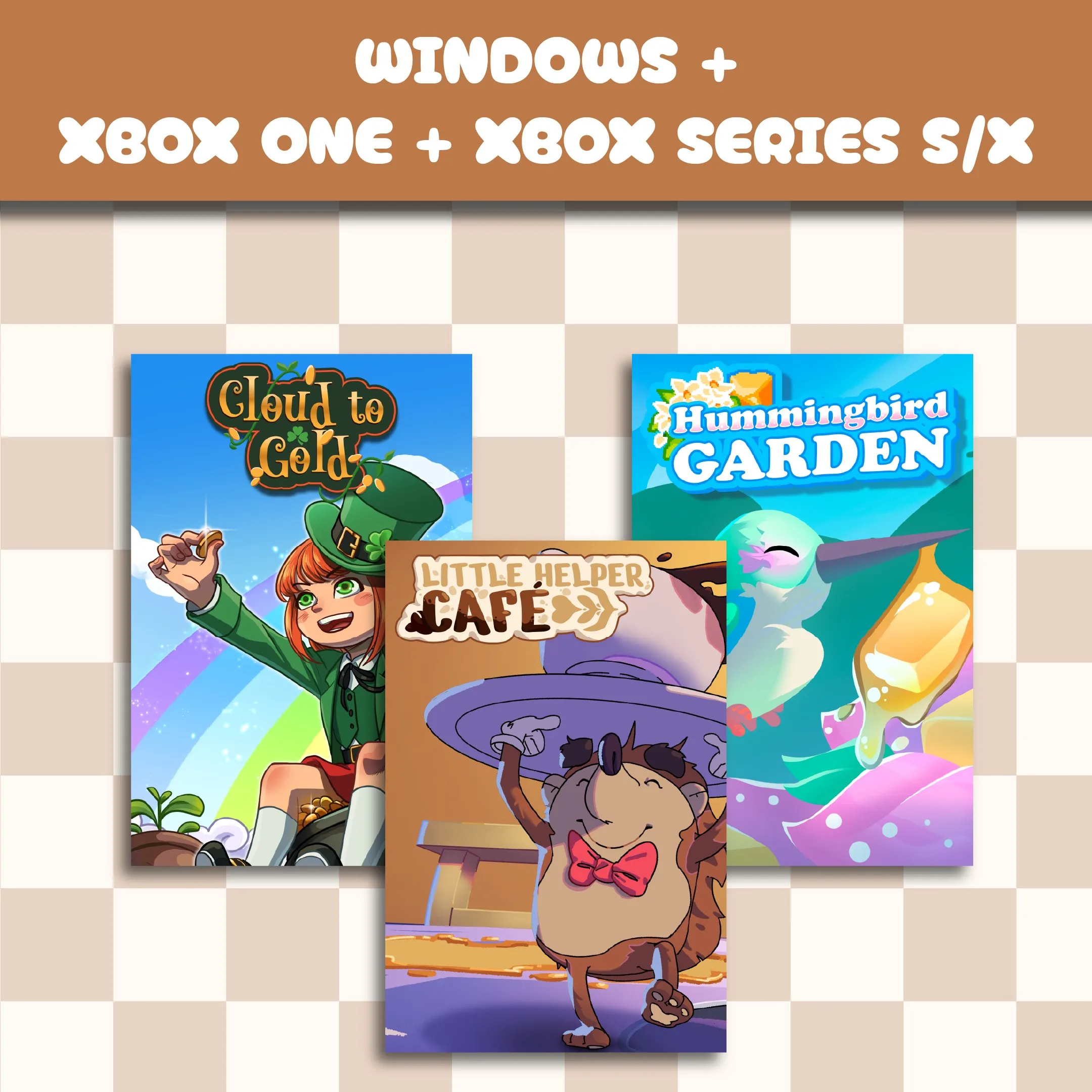 Hummingbird Garden + Cloud to Gold + Little Helper Café (Bundle) [One,&nbsp;X|S] - изображение 1