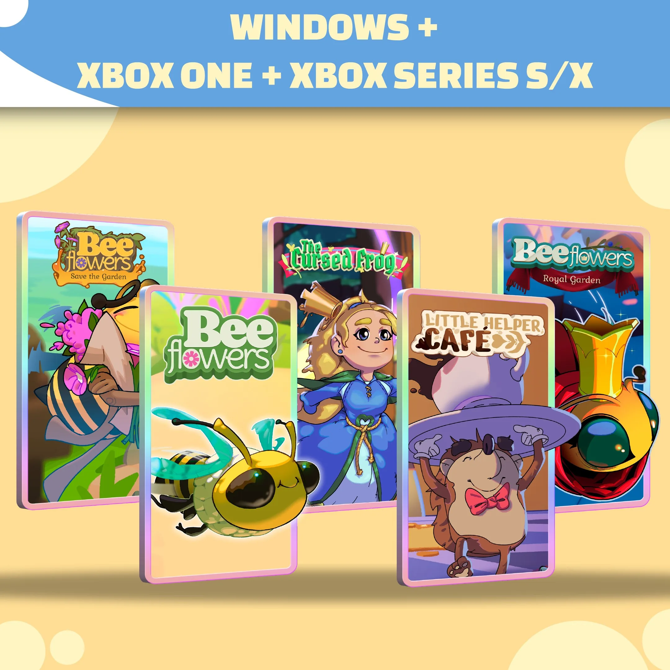 Bee 1 Bee 2 Bee 3 Little Helper Cafe Cursed Frog (Bundle) [One,&nbsp;X|S] - изображение 1