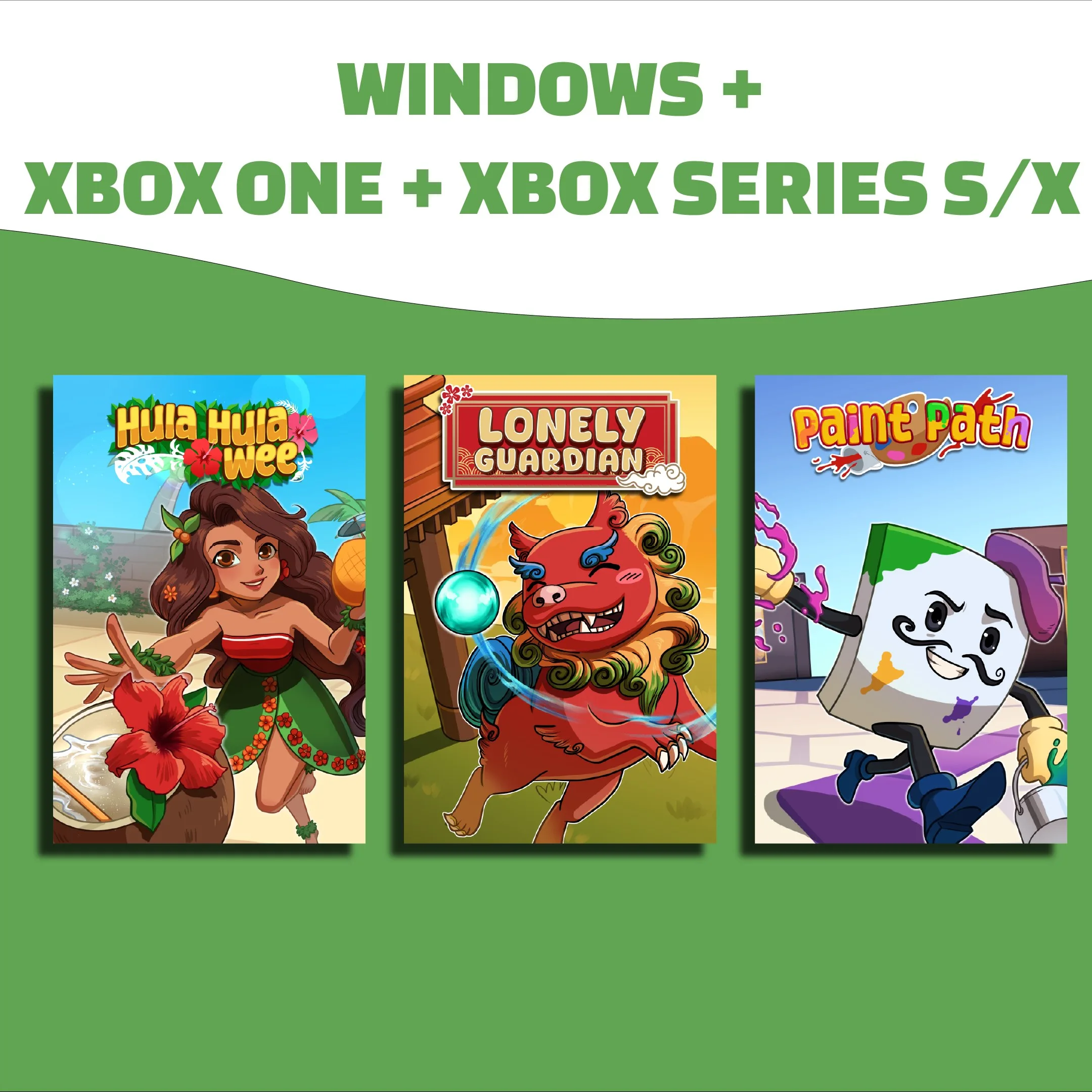 Hula Hula Wee + Lonely Guardian + Paint Path (Bundle) [One,&nbsp;X|S] - изображение 1