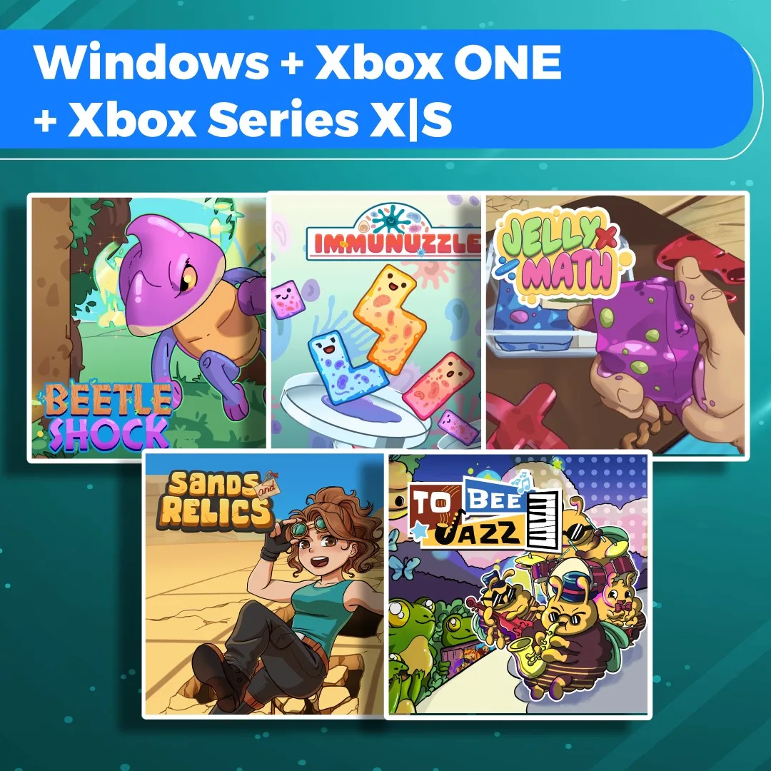 Beetle Shock + Immunuzzle + Jelly Math + Sands and Relics + To bee Jazz (Bundle) [One,&nbsp;X|S] - изображение 1