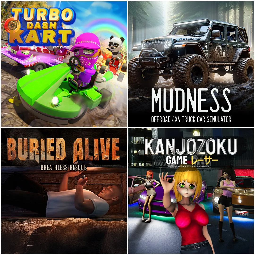 Turbo Dash Kart & Mudness Offroad & Buried Alive & Kanjozoku Game [One,&nbsp;X|S] - изображение 1