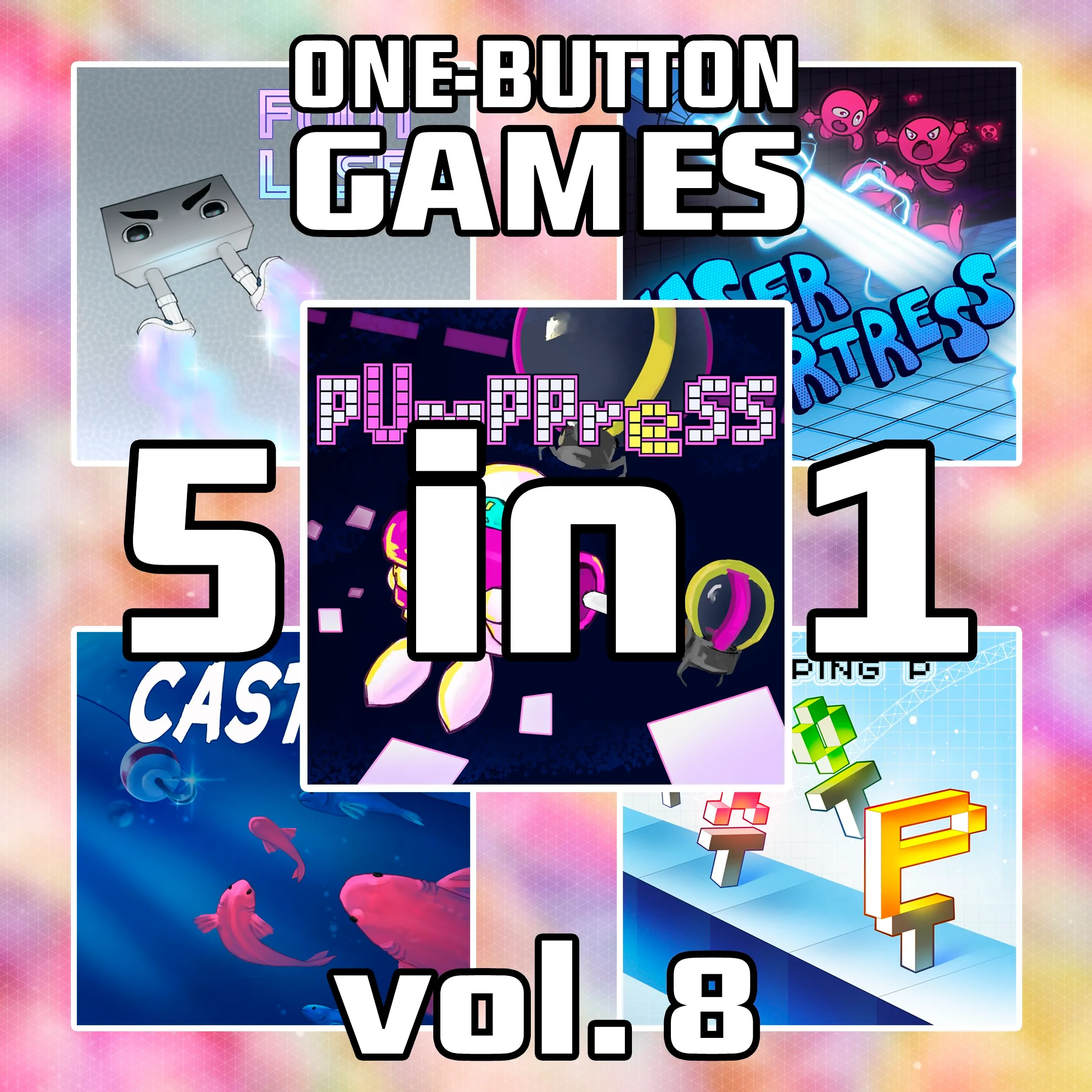 One Button Games 5-in-1 vol. 8 [X|S] - изображение 1