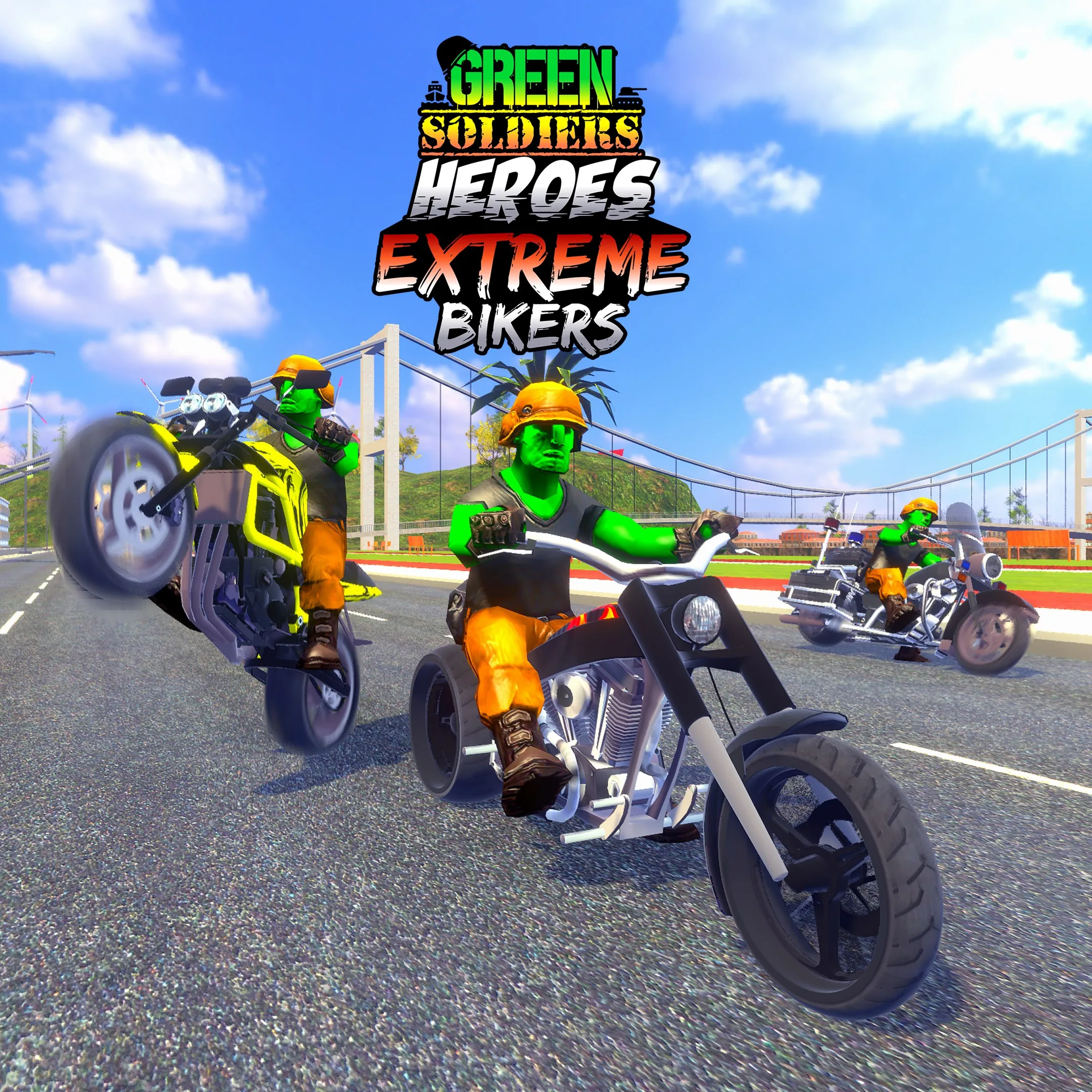 Green Soldiers Heroes: Extreme Bikers [One,&nbsp;X|S] - изображение 1
