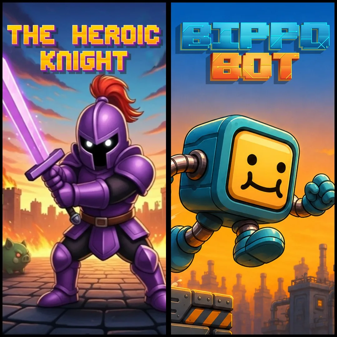 The Heroic Knight & Bippo Bot (BUNDLE) [One,&nbsp;X|S] - изображение 1
