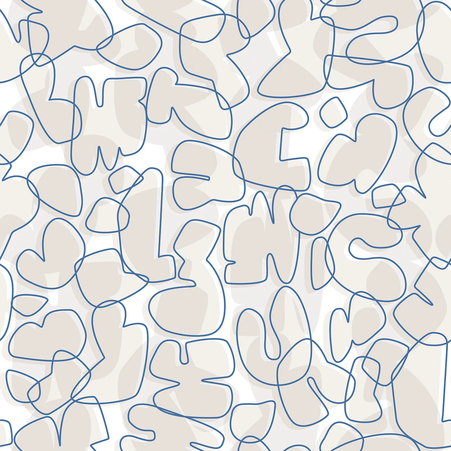 Фотообои Creativille CV-066211 (Soft shapes 066211)