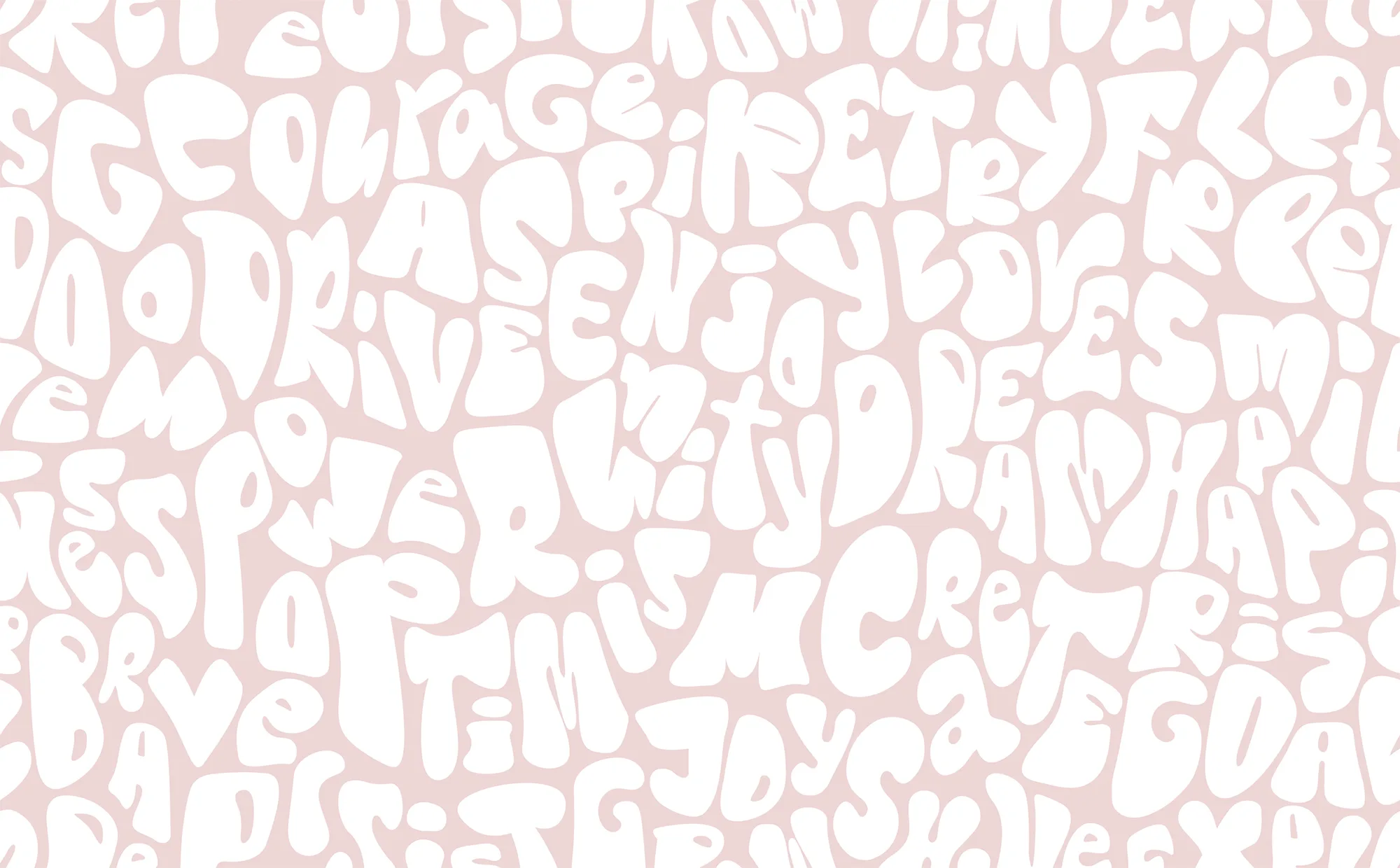 Фотообои Creativille CV-075222 (Floating letters 075222)
