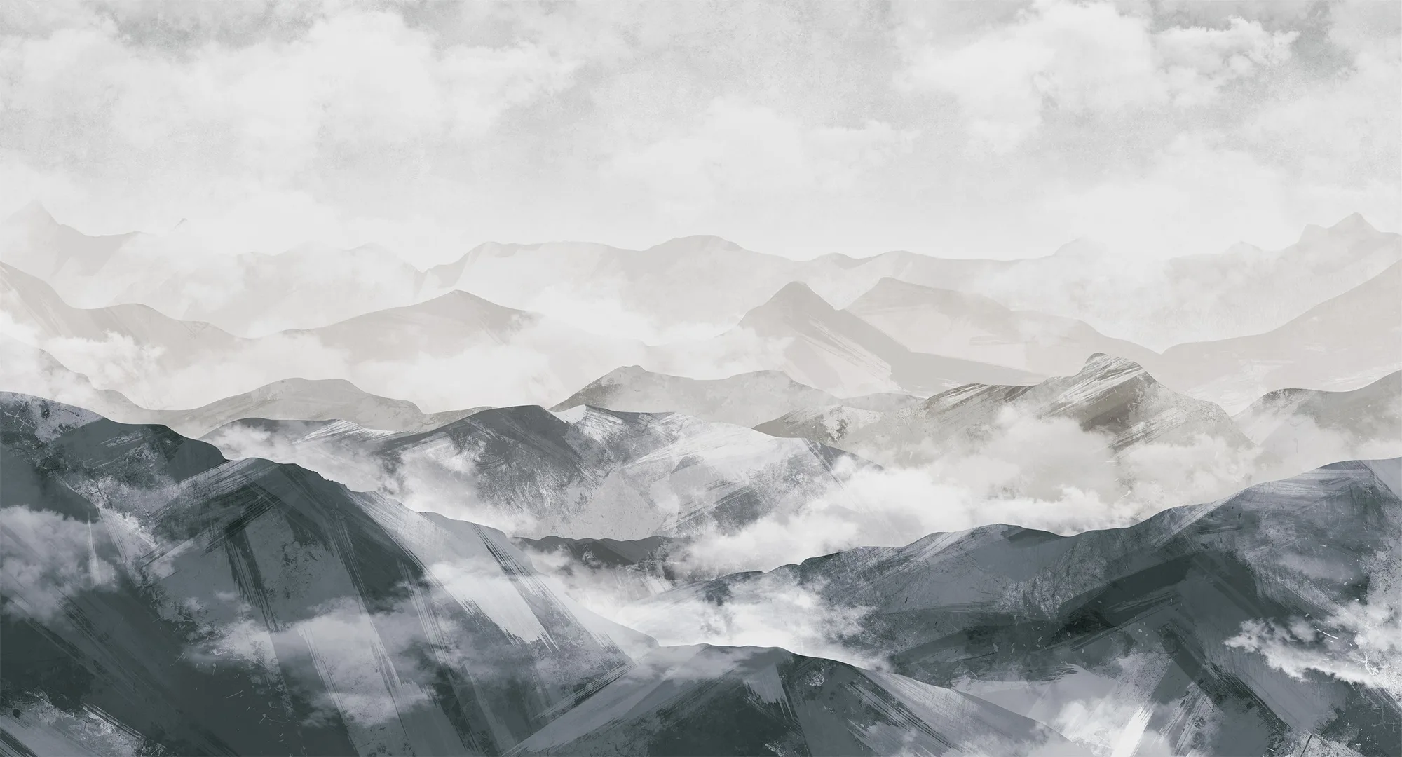Фотообои Creativille CV-257022 (Cloudy mountain 257022)