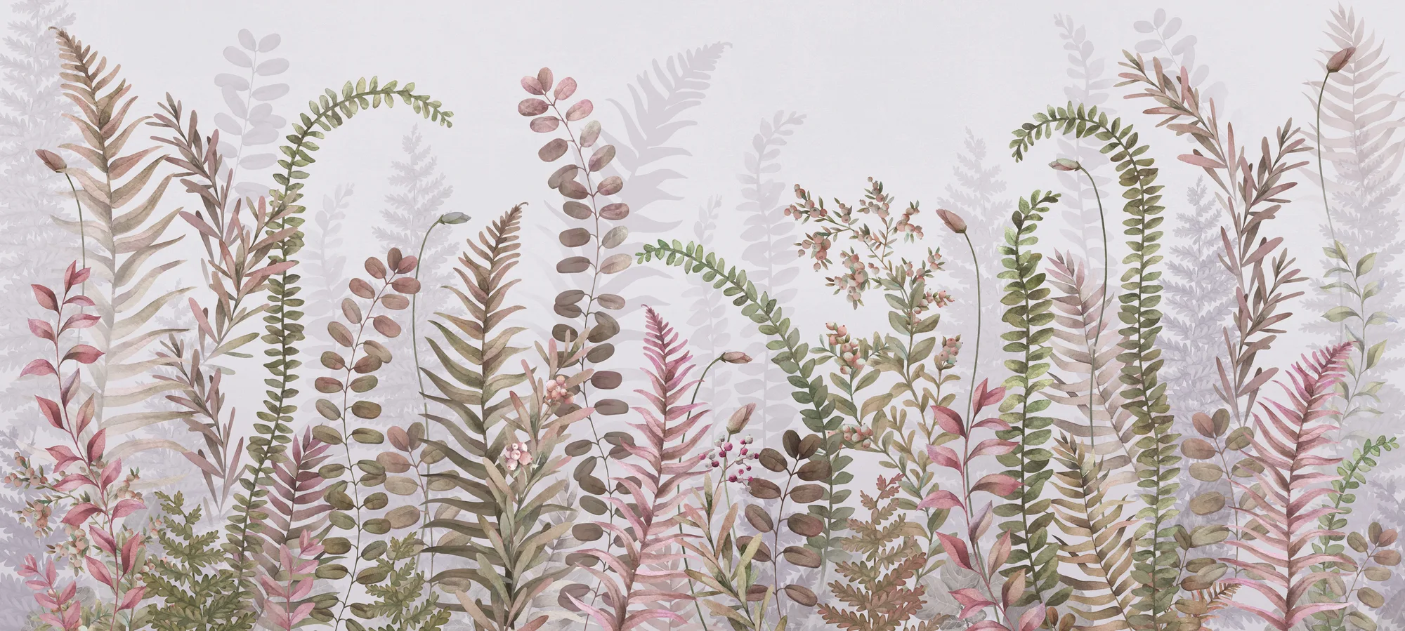 Фотообои Creativille CV-422213 (Ferns at the dark 422213)