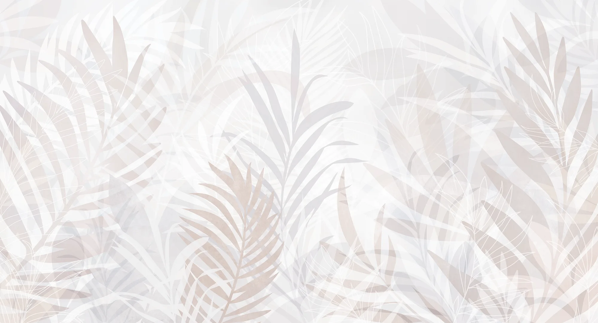 Фотообои Creativille CV-423008 (Light leaves 423008)