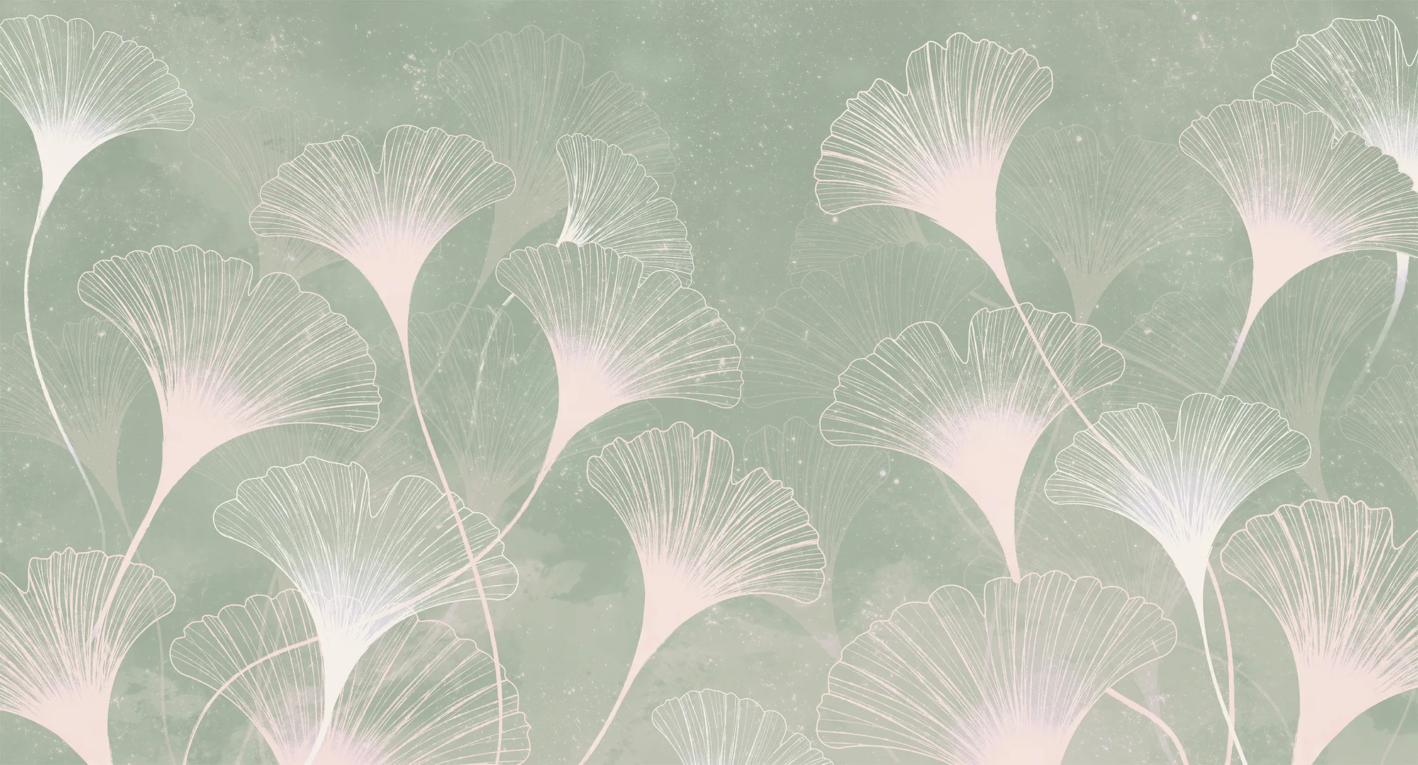 Фотообои Creativille CV-429014 (Ginkgo leaves 429014)