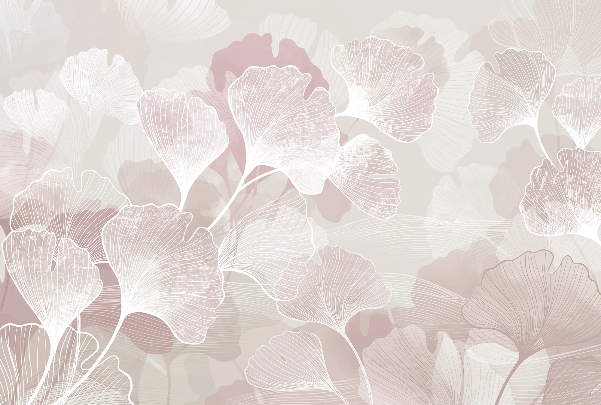 Фотообои Creativille CV-429102 (Ginkgo leaves 429102)