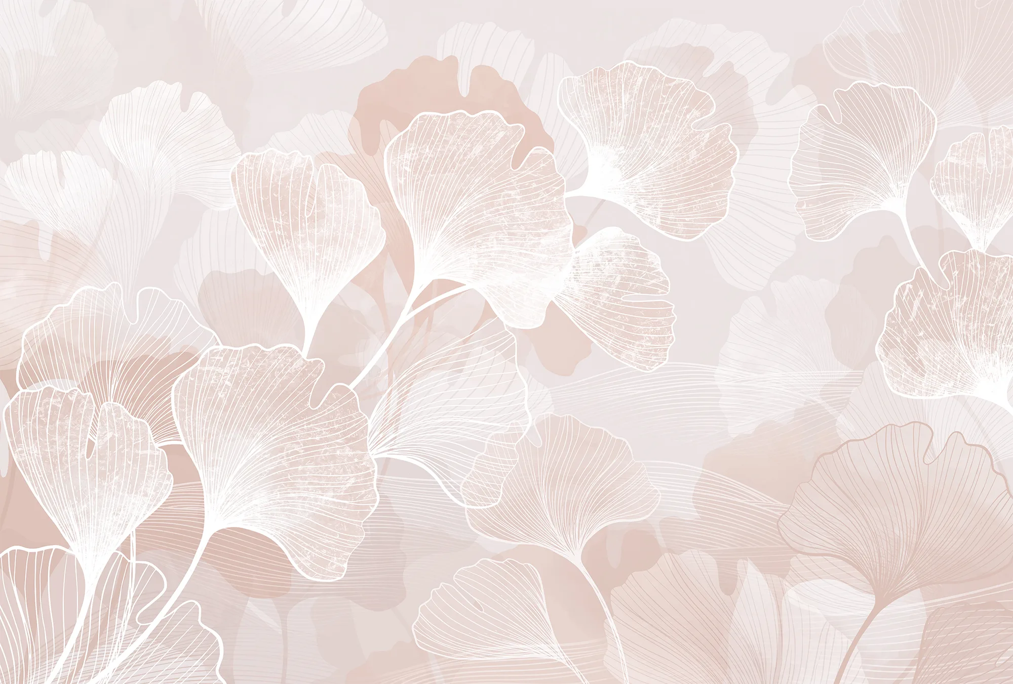 Фотообои Creativille CV-429105 (Ginkgo leaves 429105)