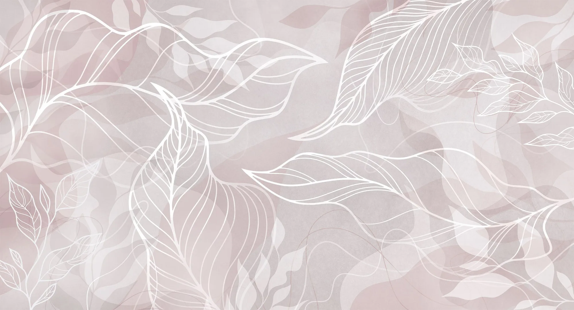 Фотообои Creativille CV-451227 (Curves and leaves 451227)