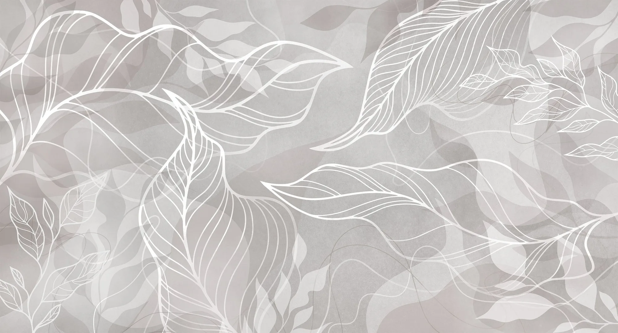 Фотообои Creativille CV-451229 (Curves and leaves 451229)