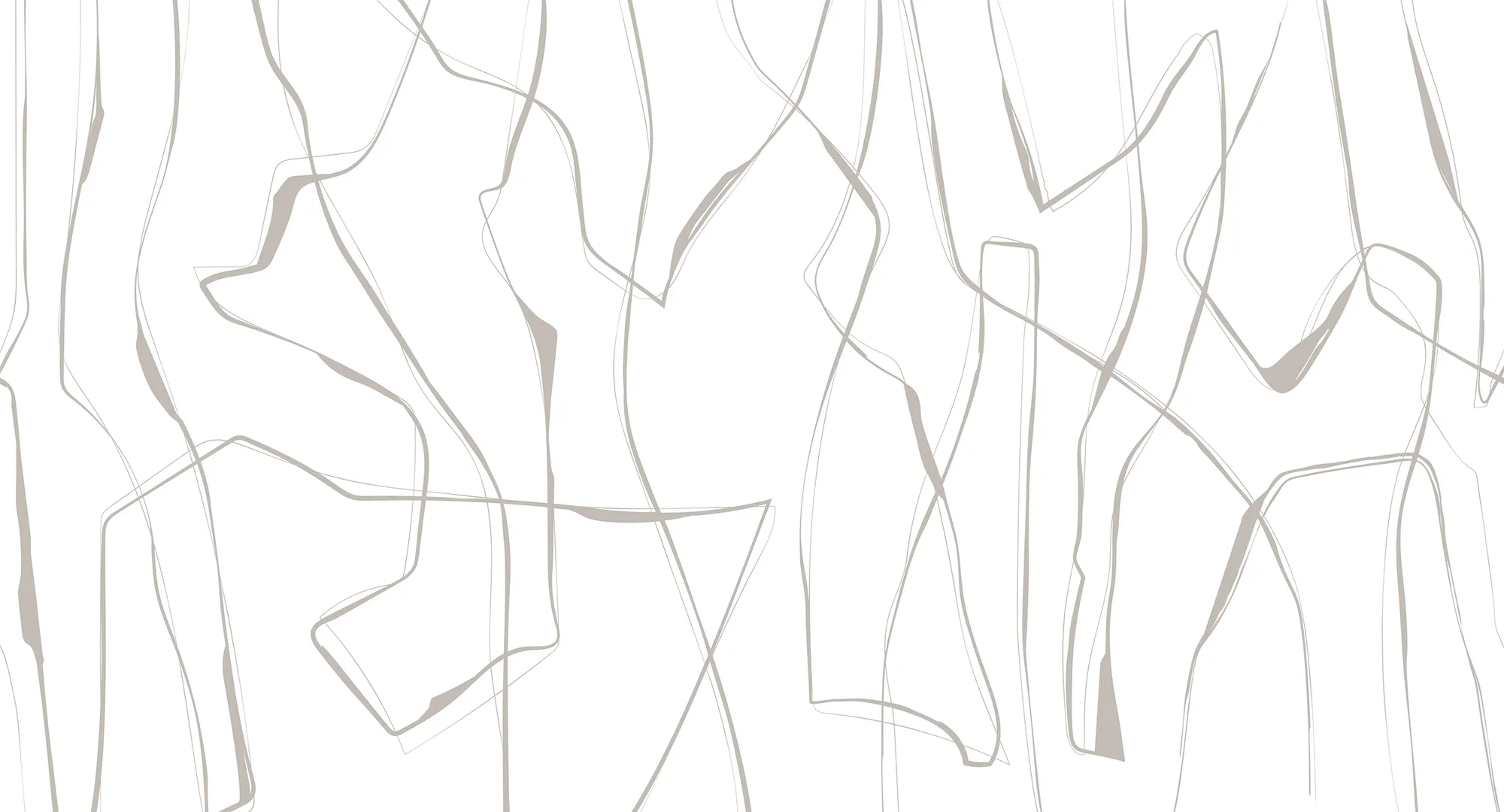 Фотообои Creativille CV-828230 (Black abstract lines 828230)