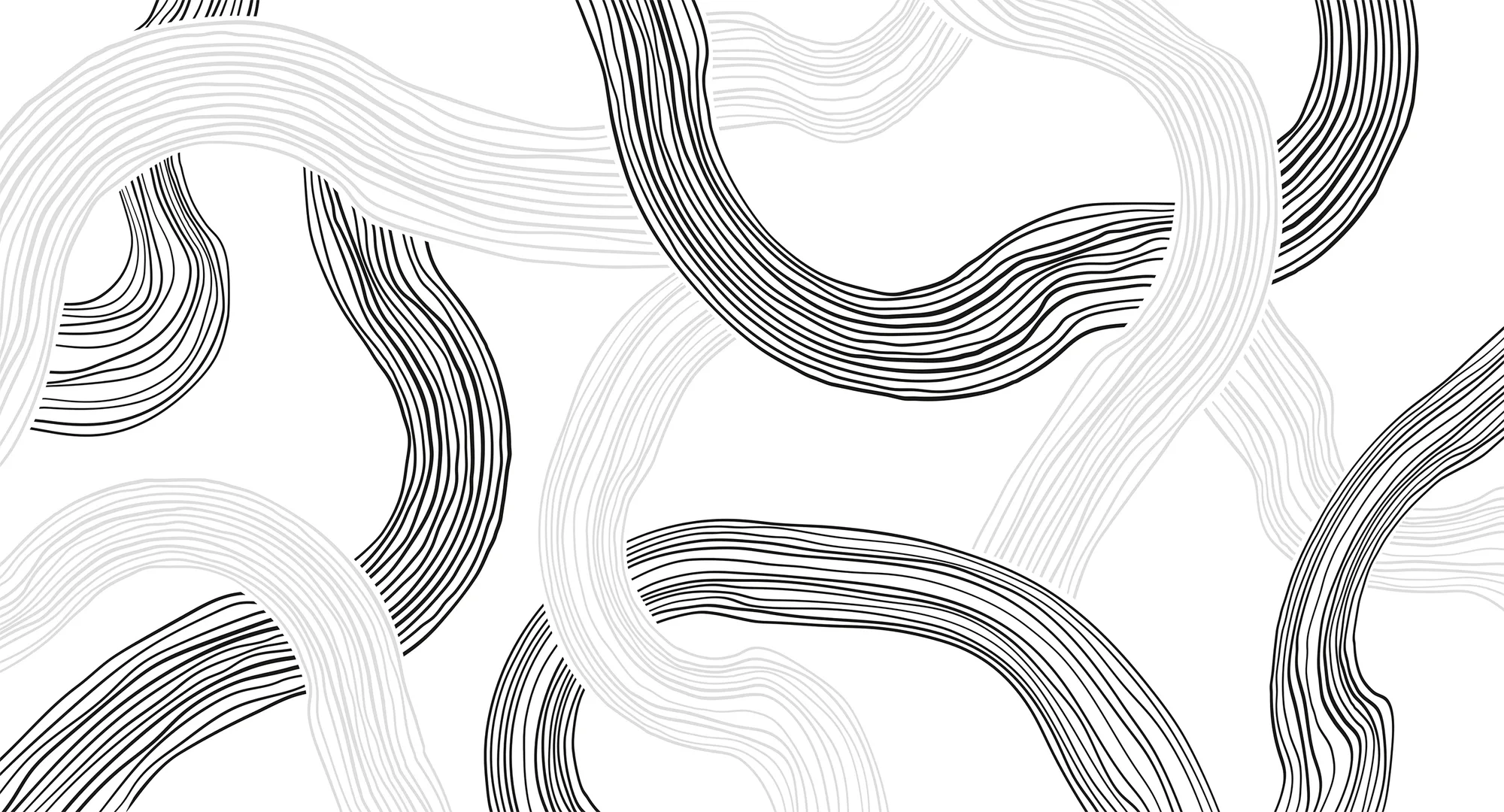 Фотообои Creativille CV-829031 (Squiggly lines 829031)