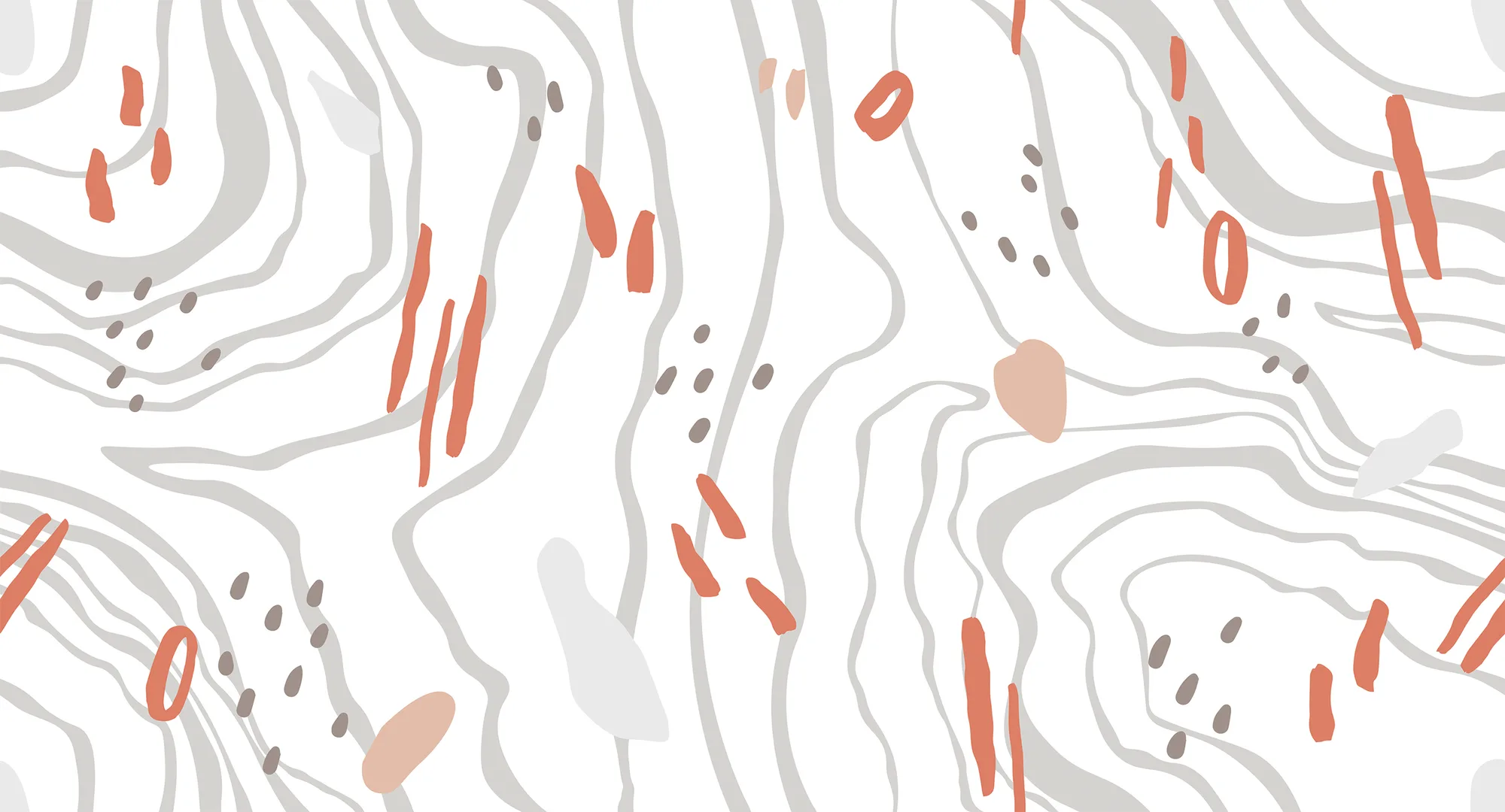 Фотообои Creativille CV-829507 (Abstract lines and spots 829507)