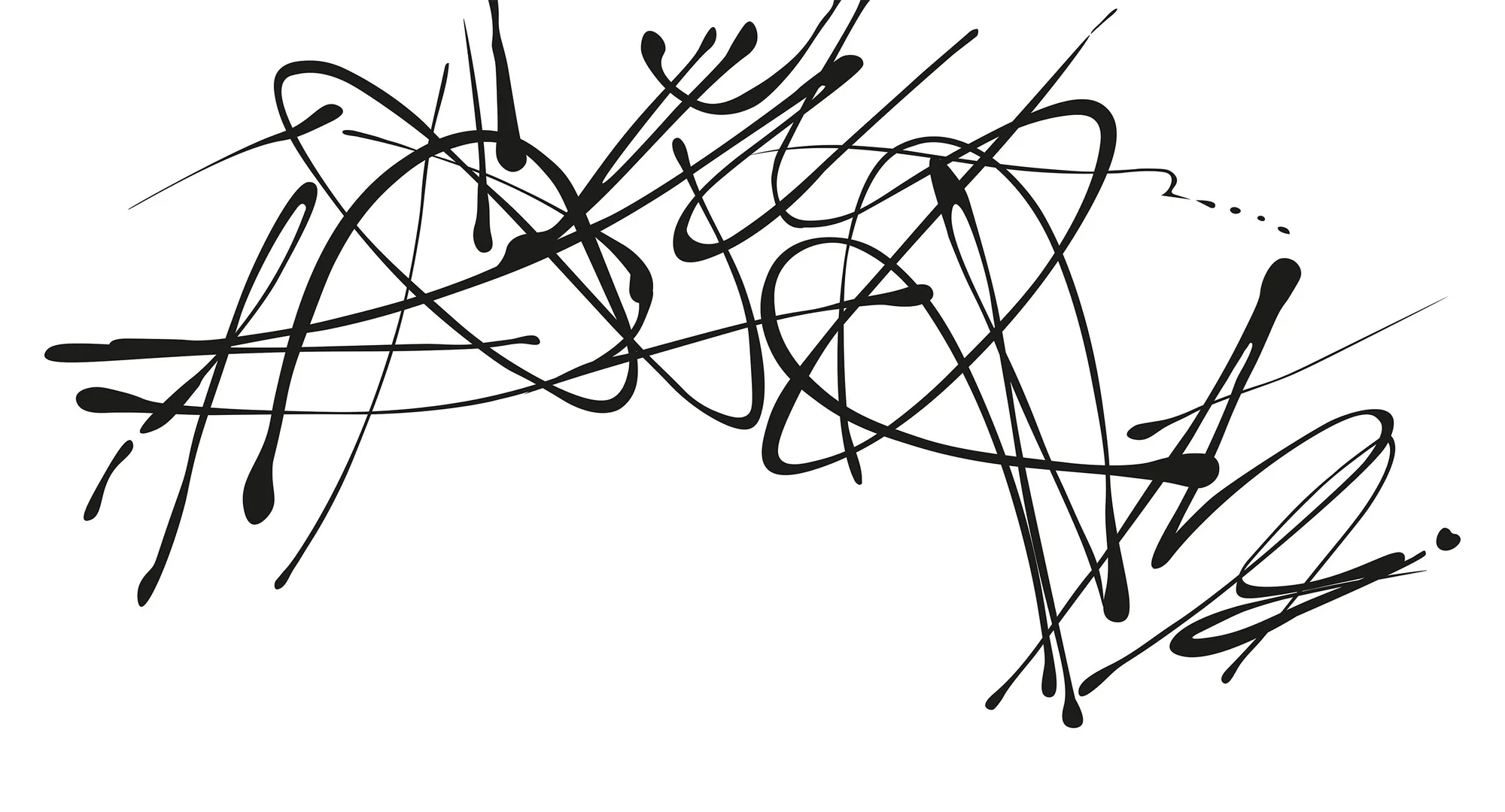 Фотообои Creativille CV-831201 (Ink strokes 831201)