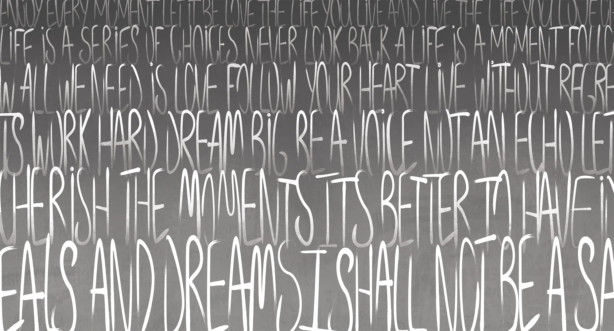 Фотообои Creativille CV-837505 (Inspiring words 837505)