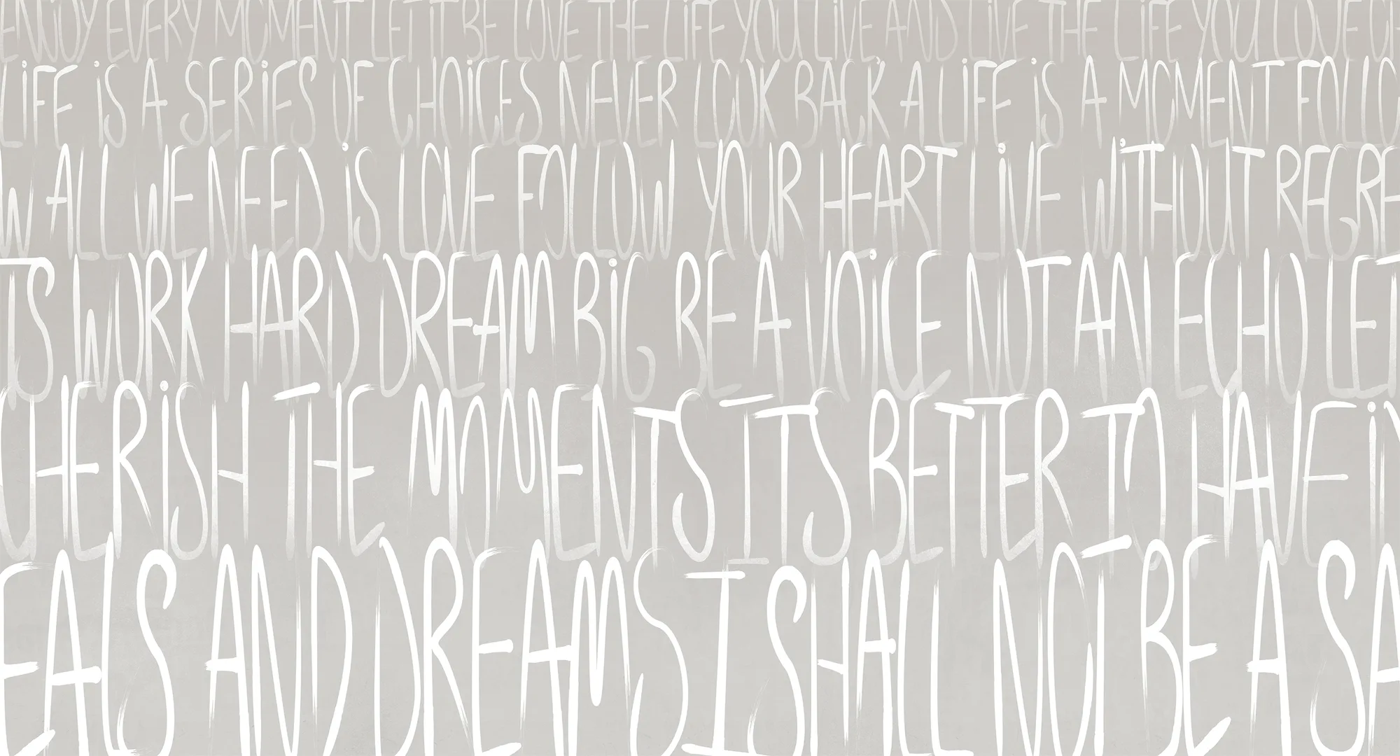 Фотообои Creativille CV-837509 (Inspiring words 837509)