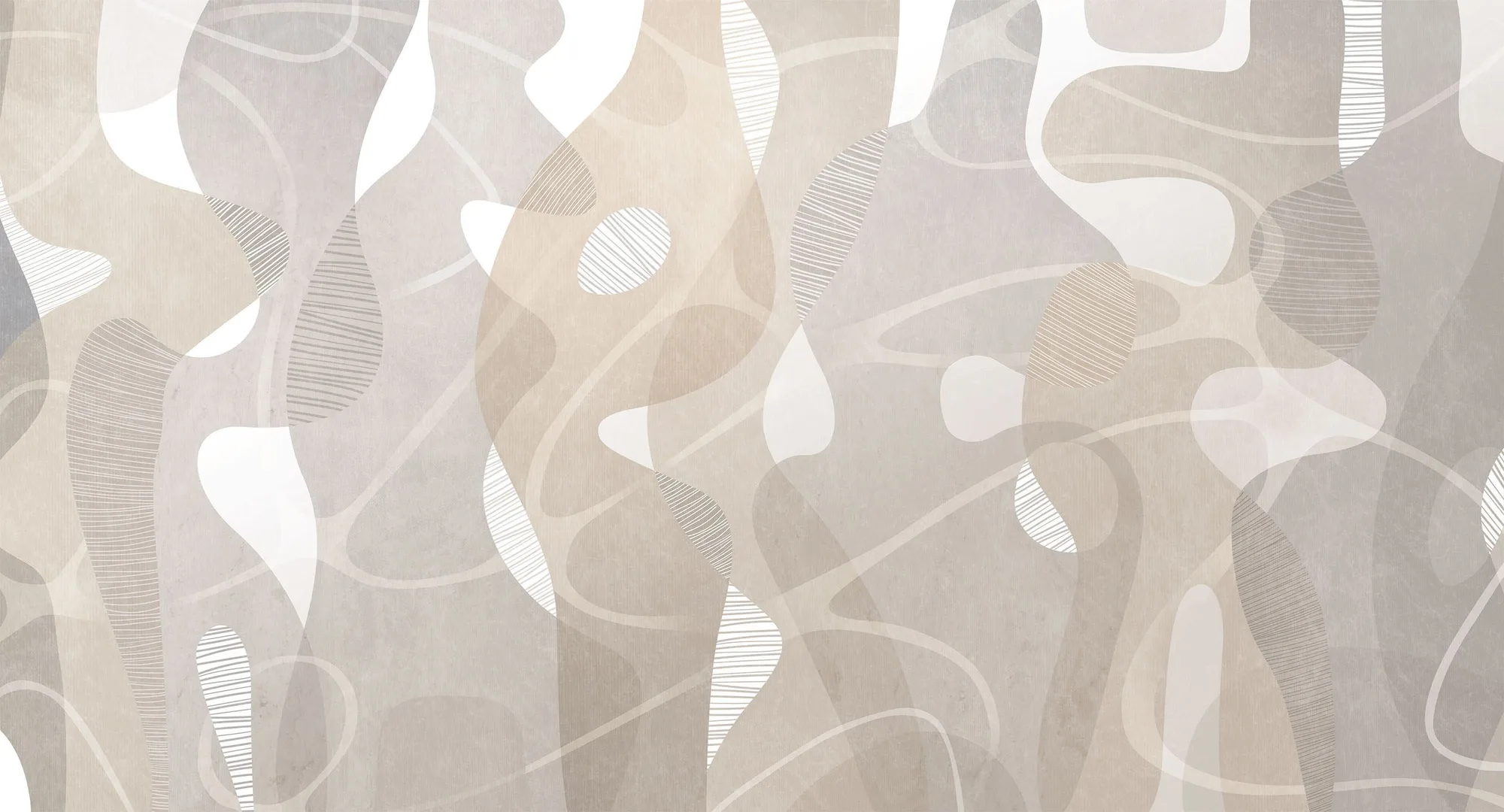 Фотообои Creativille CV-850002 (Ceramic shapes 850002)