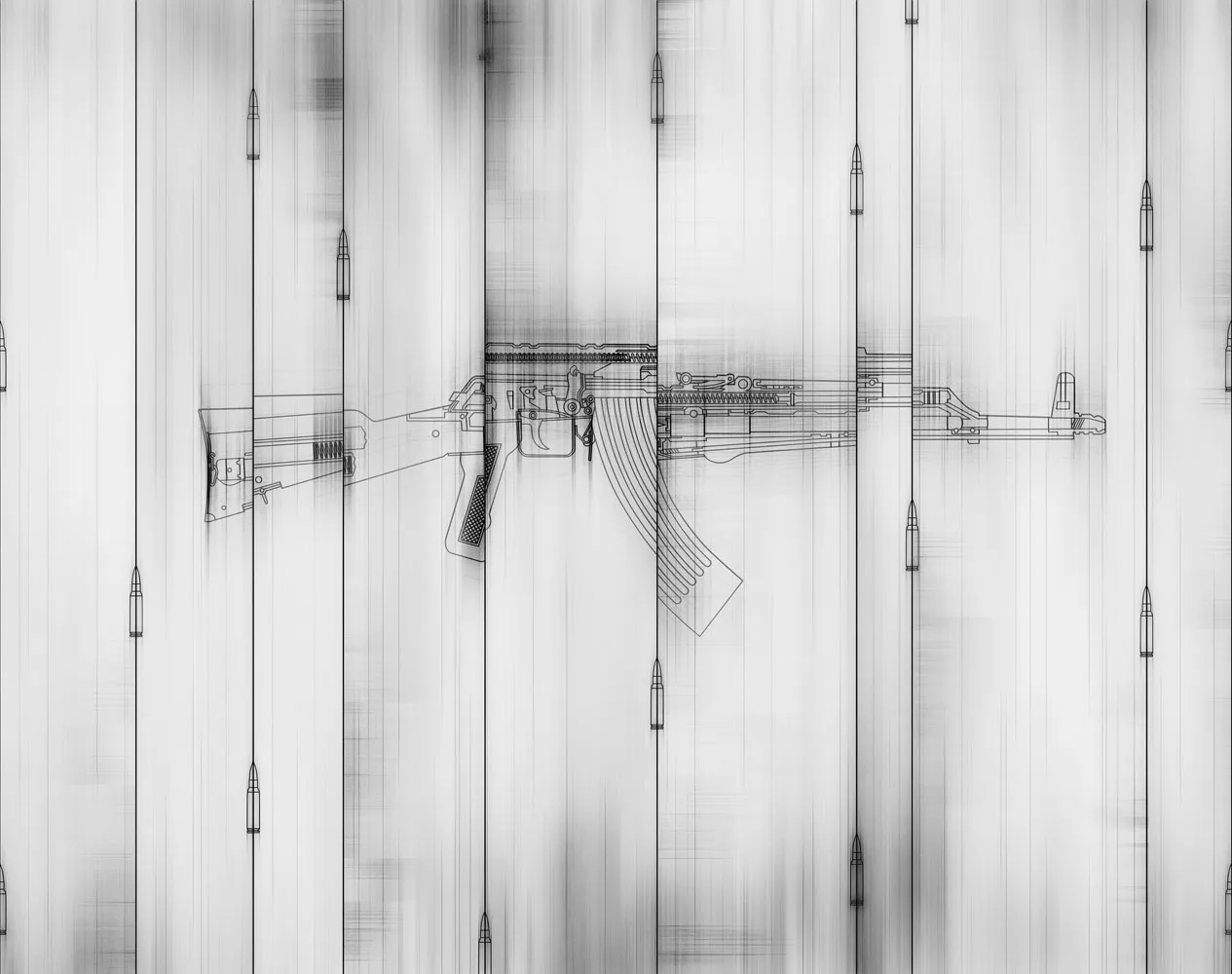 Фотообои Factura FA-AK47-8 (AK47) — Factura