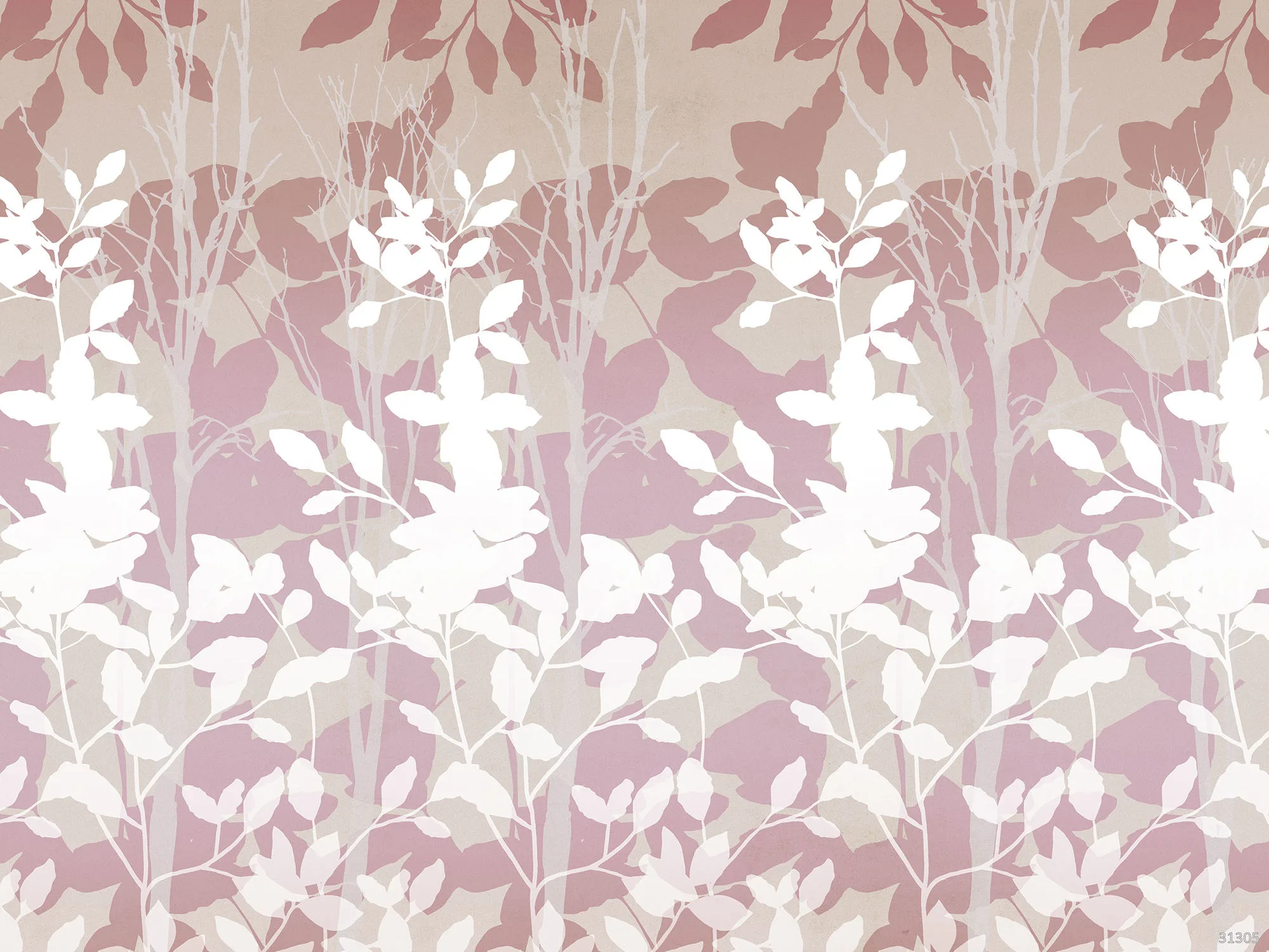 Фотообои Ortograf OR-31305 (Foliage pink)