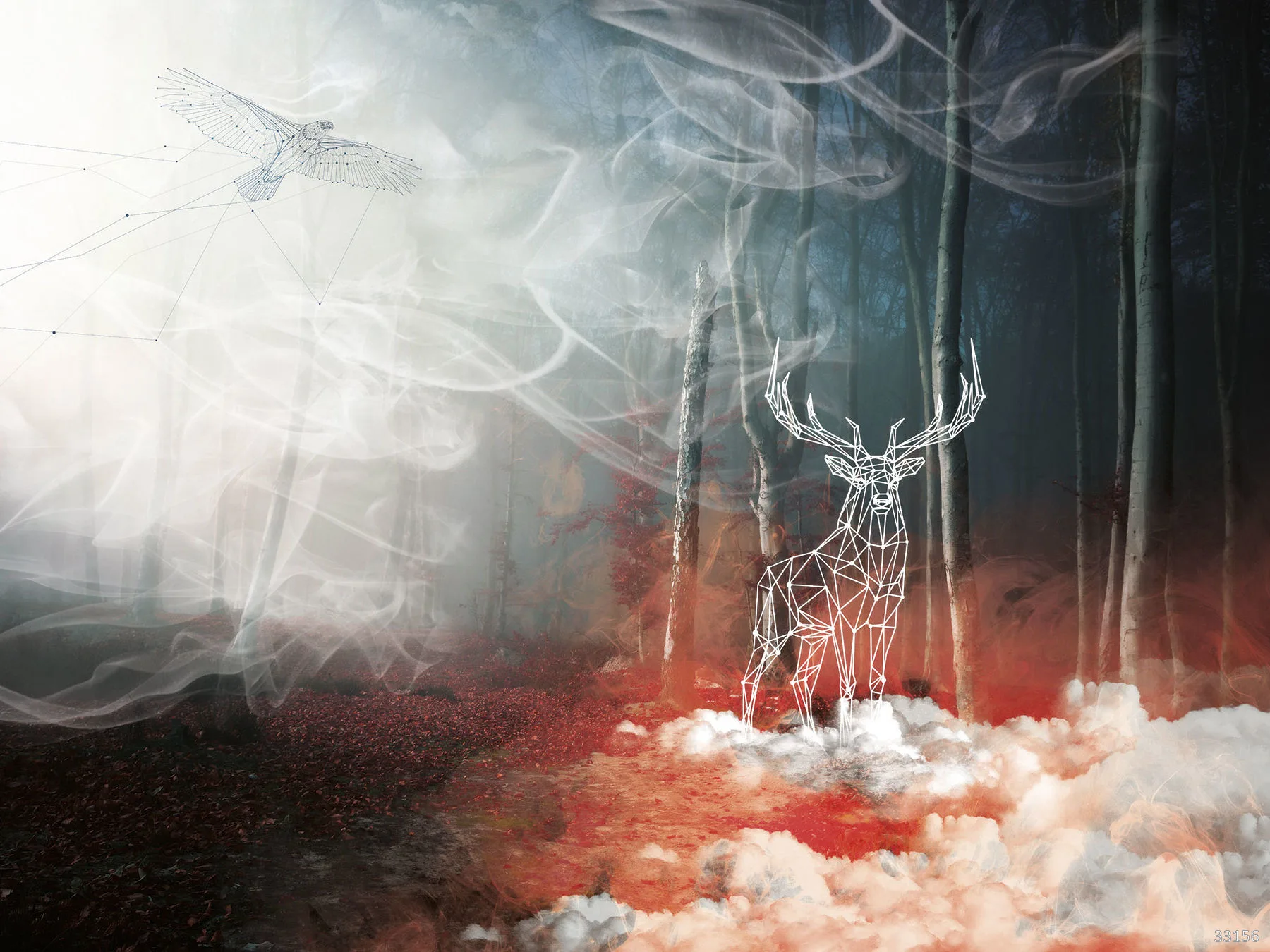 Фотообои Ortograf OR-33156 (Soul of the forest)