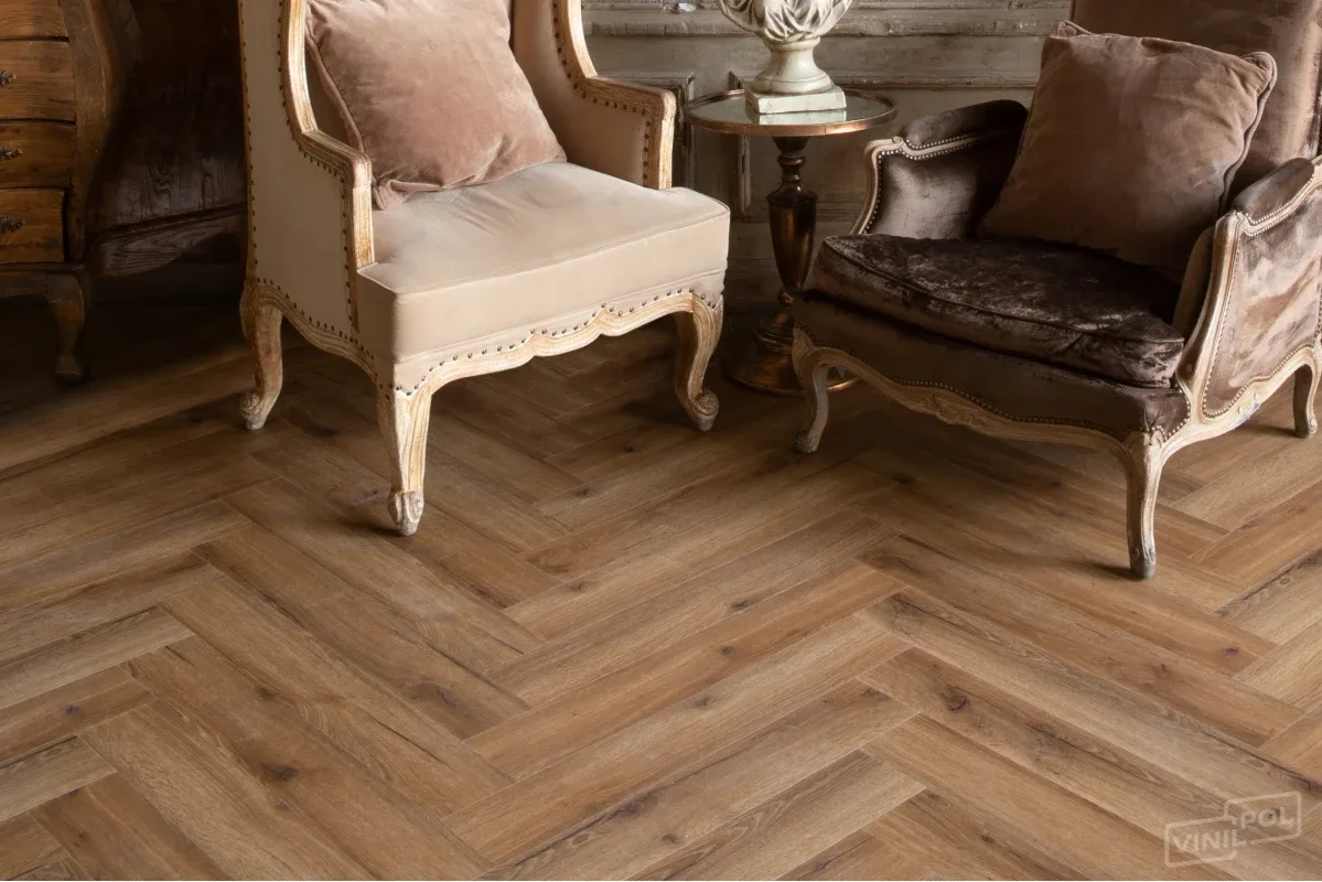 VinilPol Herringbone Glue Паркет Франческо, 2,787 м²