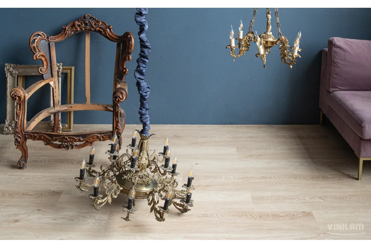 Vinilam Cork Premium WPC Дуб Сарагоса, 2,196 м²