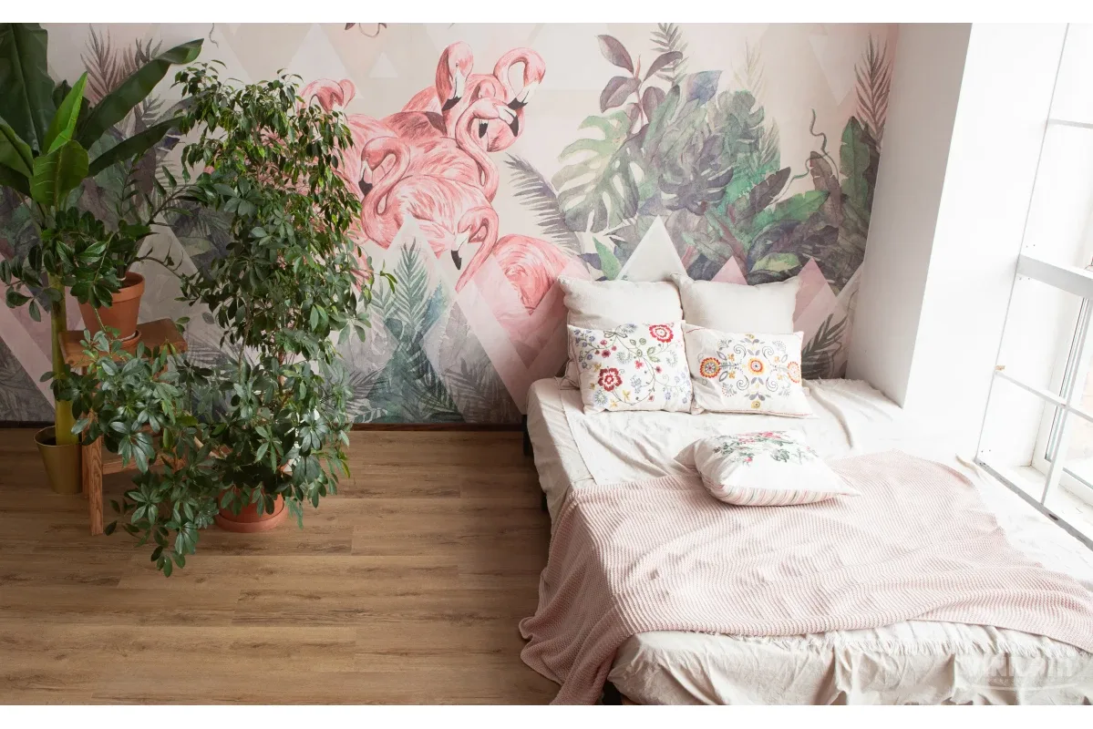 Vinilam Cork Premium WPC Дуб Витория, 2,196 м²