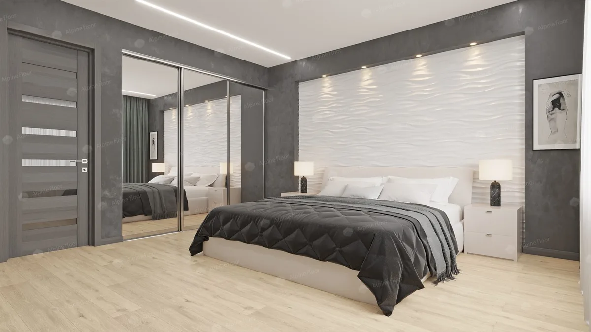 Alpine Floor Classic Дуб ваниль: в интерьере
