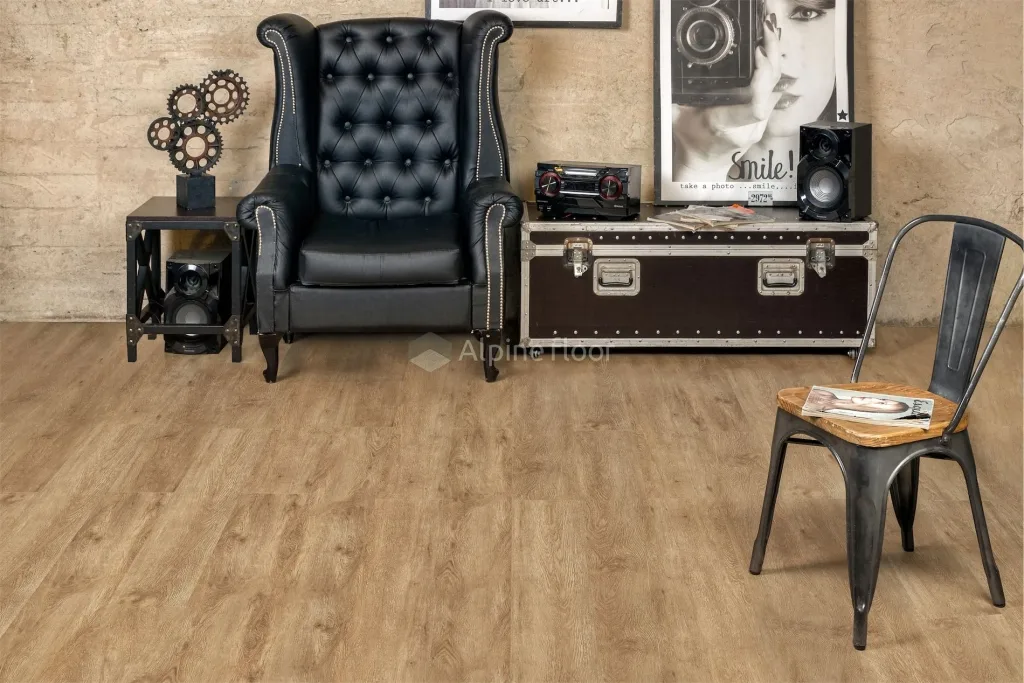 Alpine Floor Grand Sequoia Light Макадамия: в интерьере