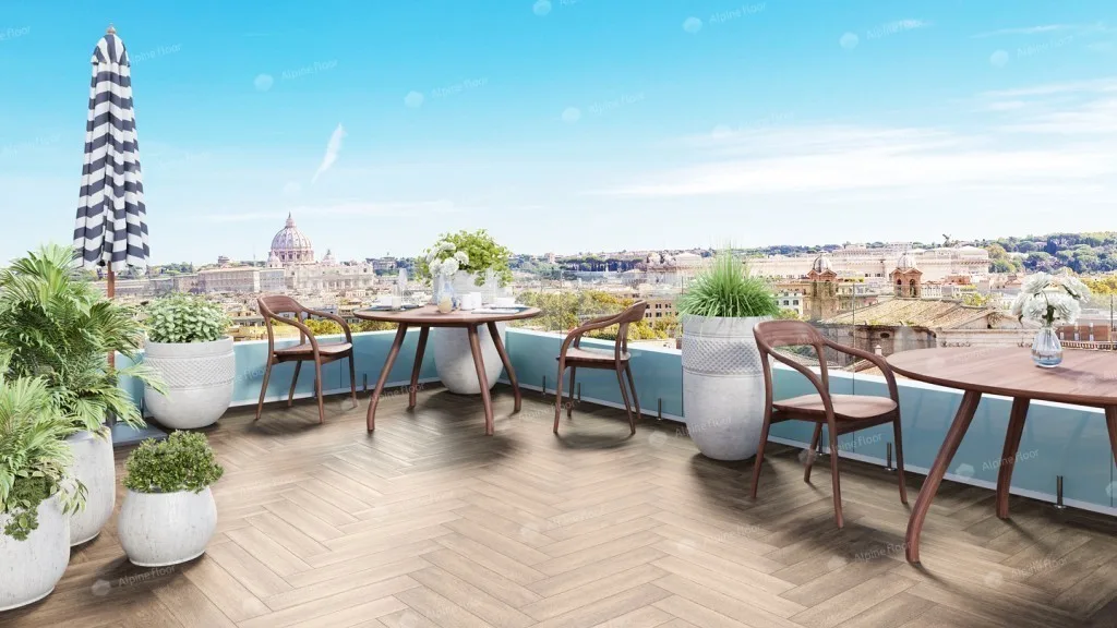 Alpine Floor Parquet LVT Макадамия: в интерьере