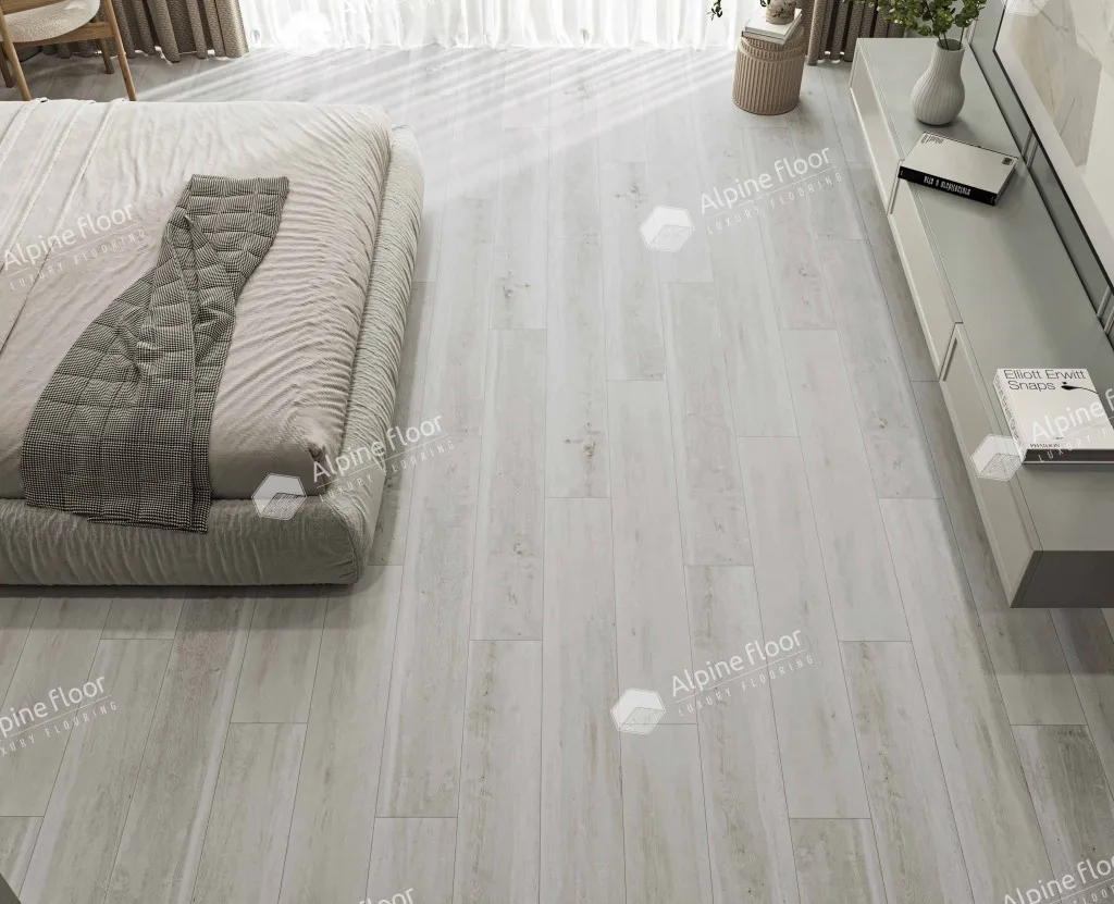 Alpine Floor Classic Light Дуб выбеленный: в интерьере