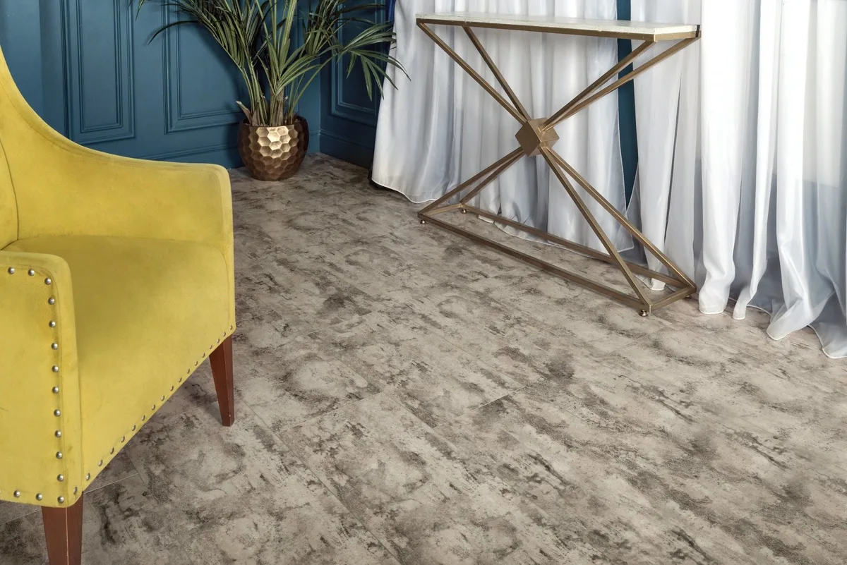 Кварцвинил SPC под камень в интерьере — Alpine Floor Stone Mineral Core «Ричмонд»