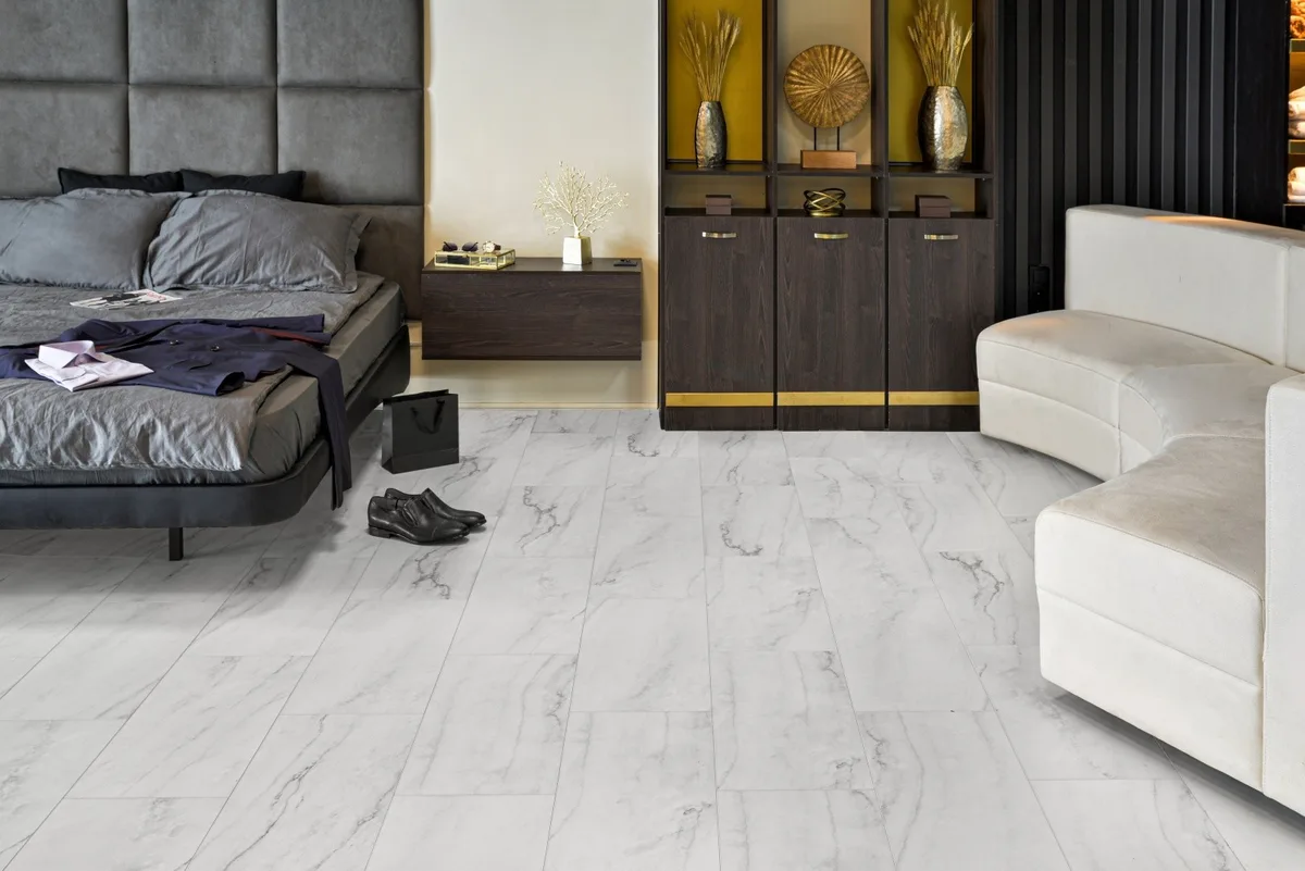 Alpine Floor Stone Mineral Core Брайс: в интерьере