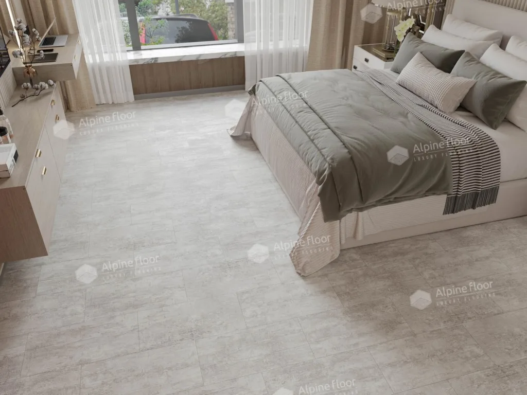 Alpine Floor Stone Mineral Core Ратленд: в интерьере