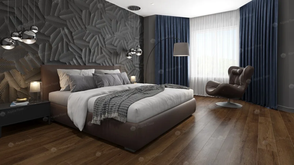 Alpine Floor Premium XL Дуб шоколадный: декор
