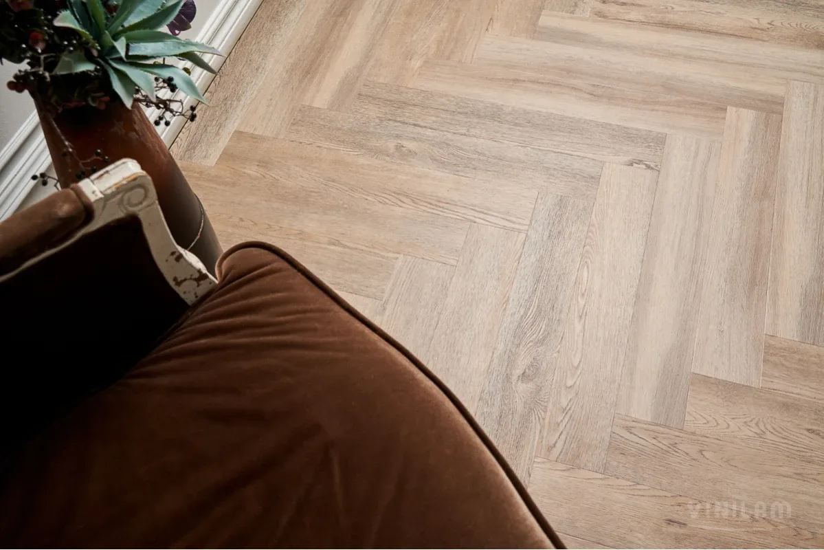 Vinilam Parquet Herringbone Glue Паркет Северный, 2,79 м²