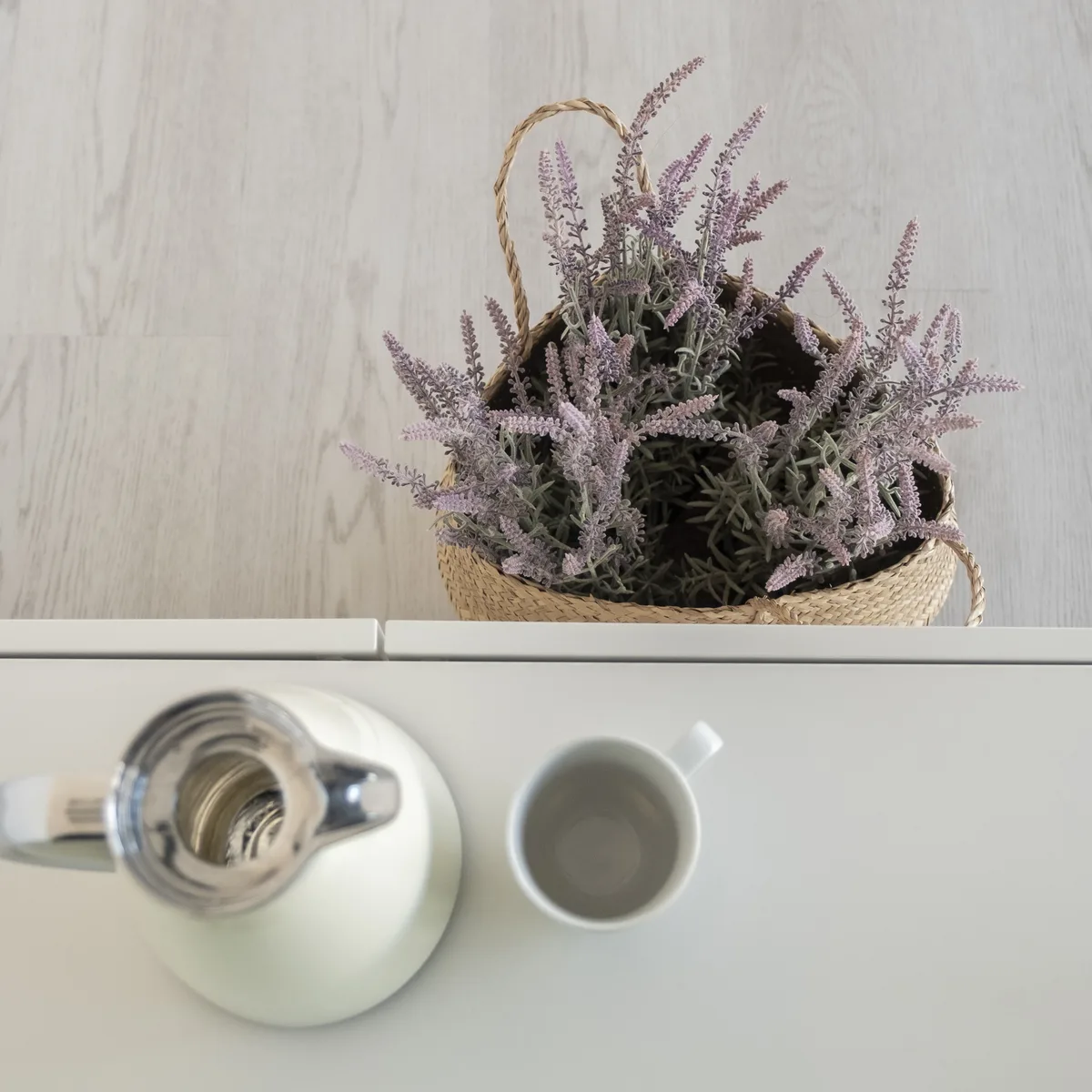 CorkArt Vinyl Concept Metropolitan Cloudy River Oak: в интерьере