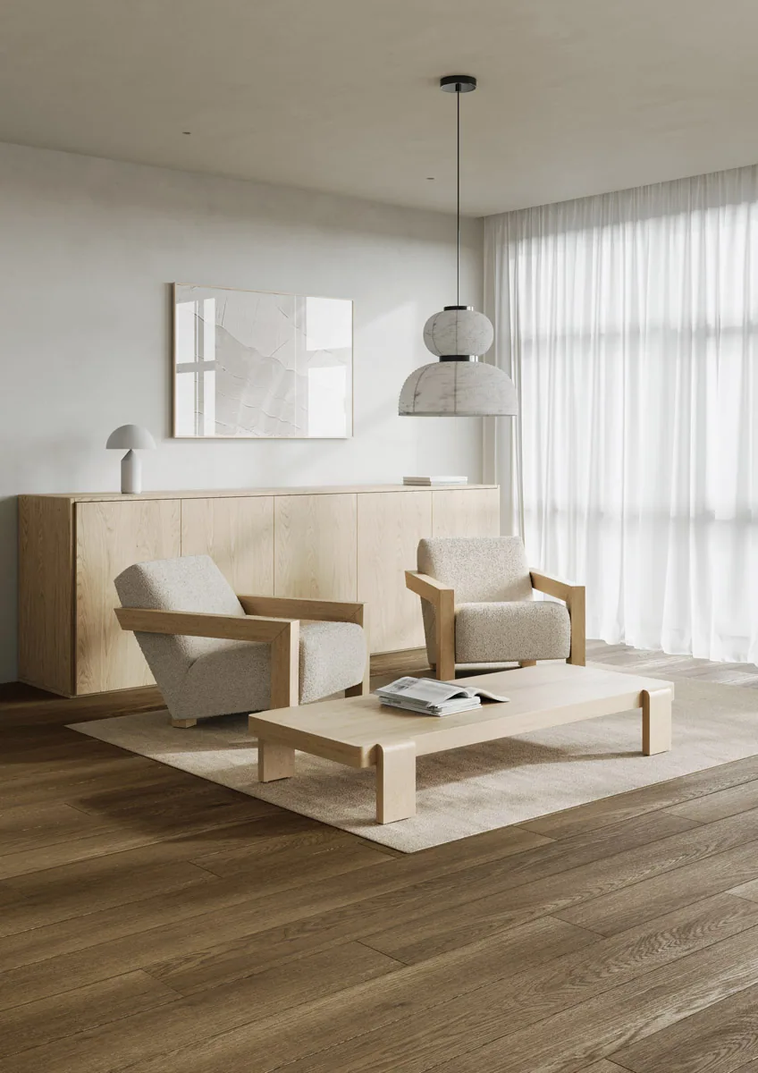 Fargo Bevel Дуб Кастилия: в интерьере