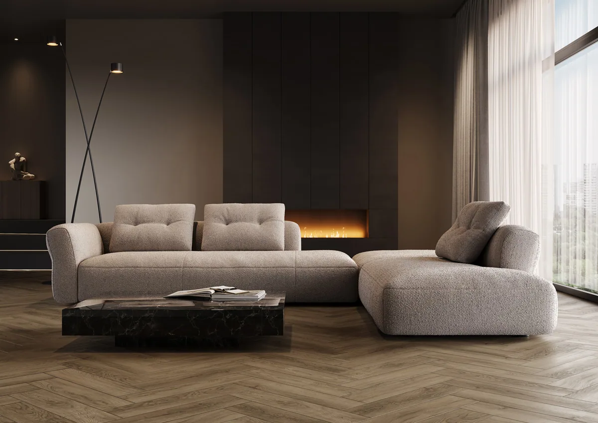 Fargo Parquet LVT Дуб Монако: в интерьере