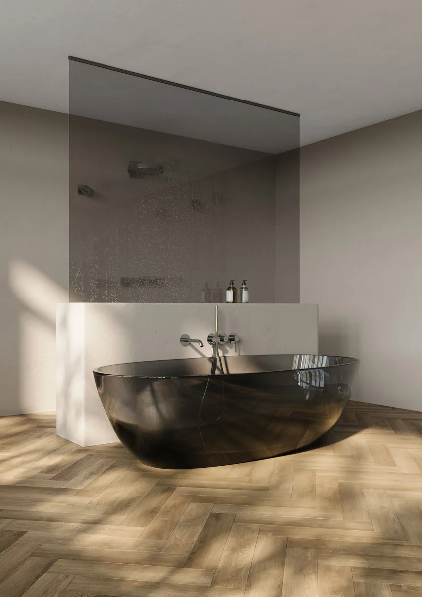 Fargo Bevel Parquet Дуб Чарльстон: в интерьере