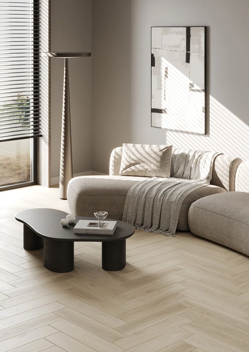 Fargo Parquet LVT Вяз Оксфорд: в интерьере