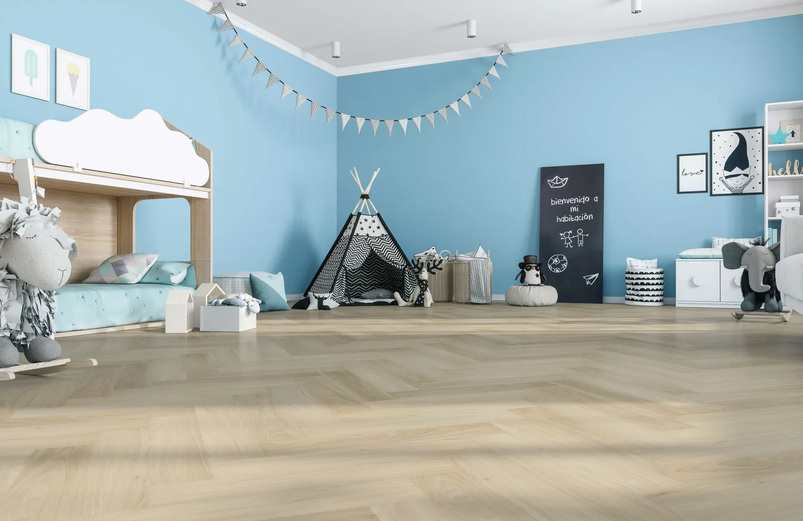 Fargo Parquet Вяз Оксфорд: в интерьере