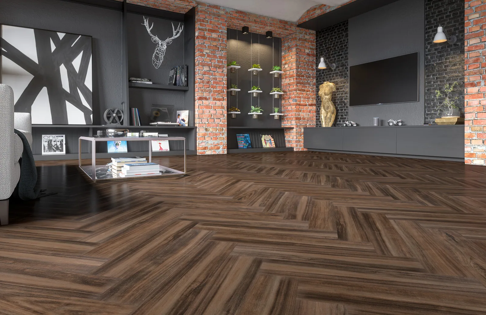 Fargo Parquet Дуб Сиена: в интерьере